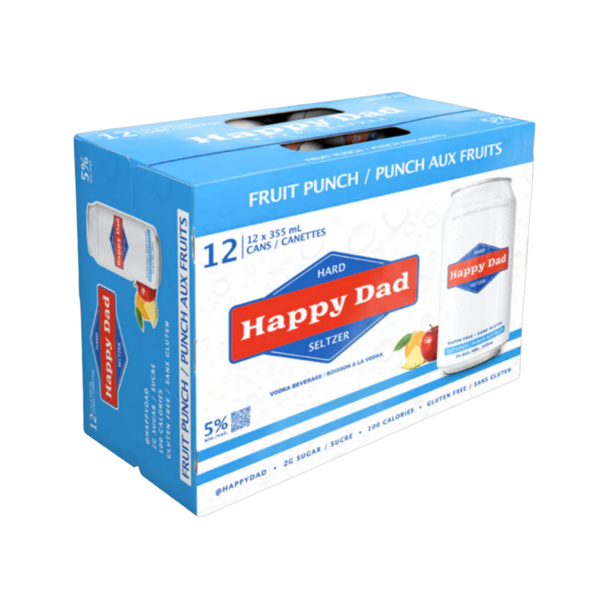 Happy Dad Fruit Punch 12pk — Cooler