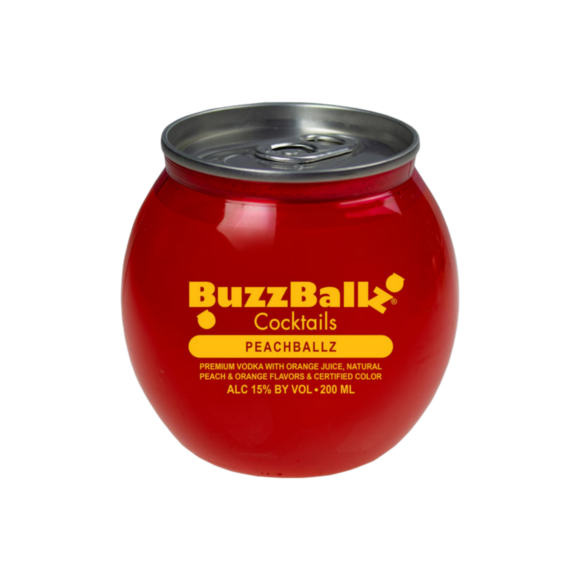 Buzzballz Cocktails Peachballz — Liqueur