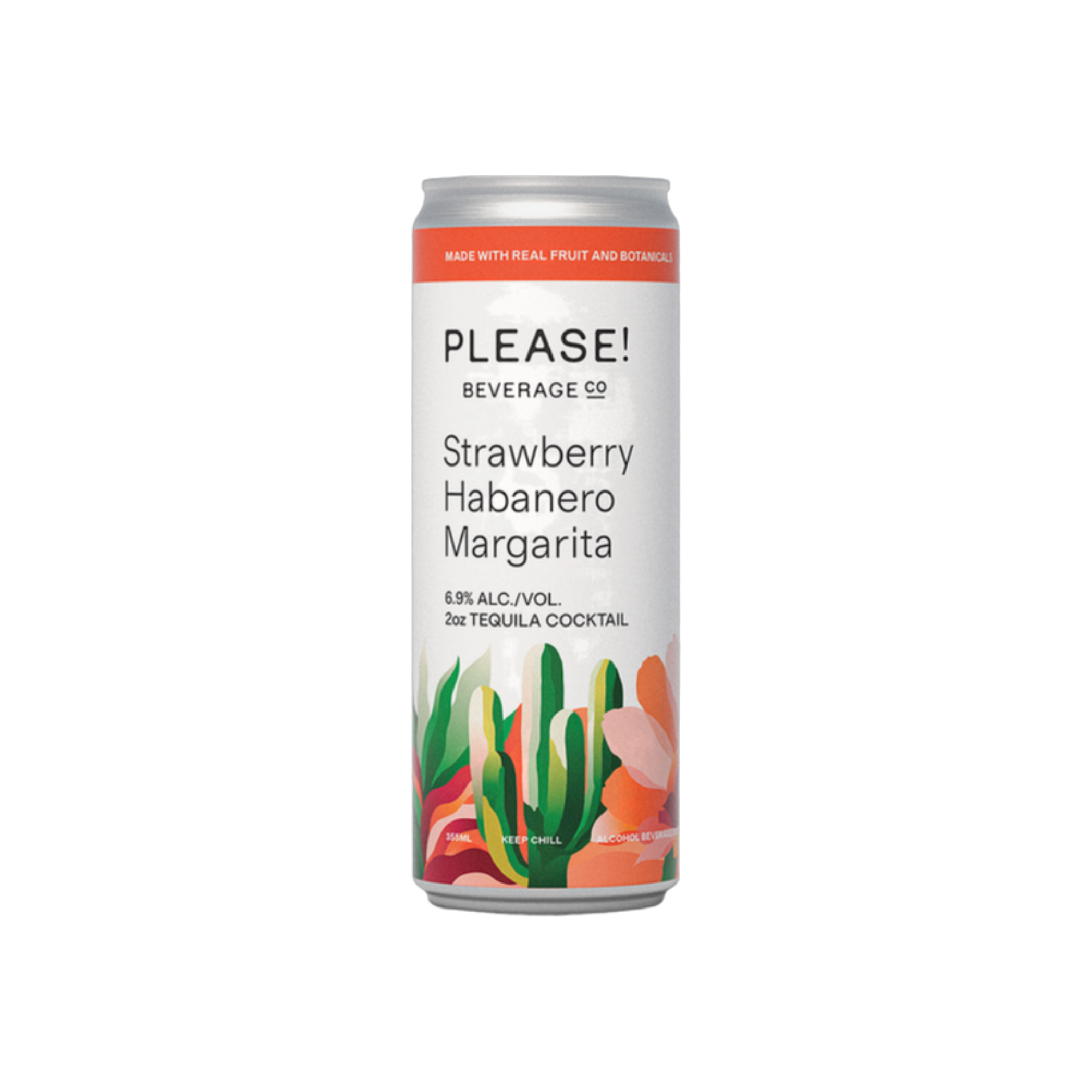 Please Cocktail Strawberry Margarita — Cooler