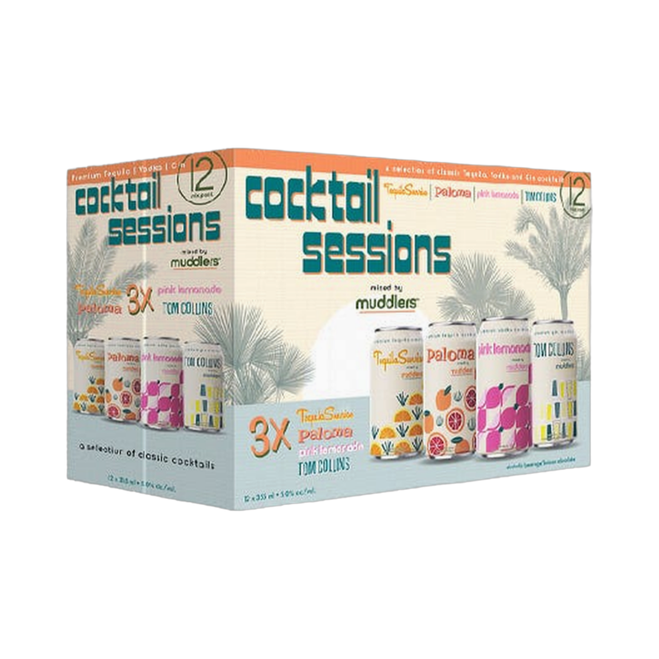 Muddlers Cocktail Sessions Mixed Pack — Cooler