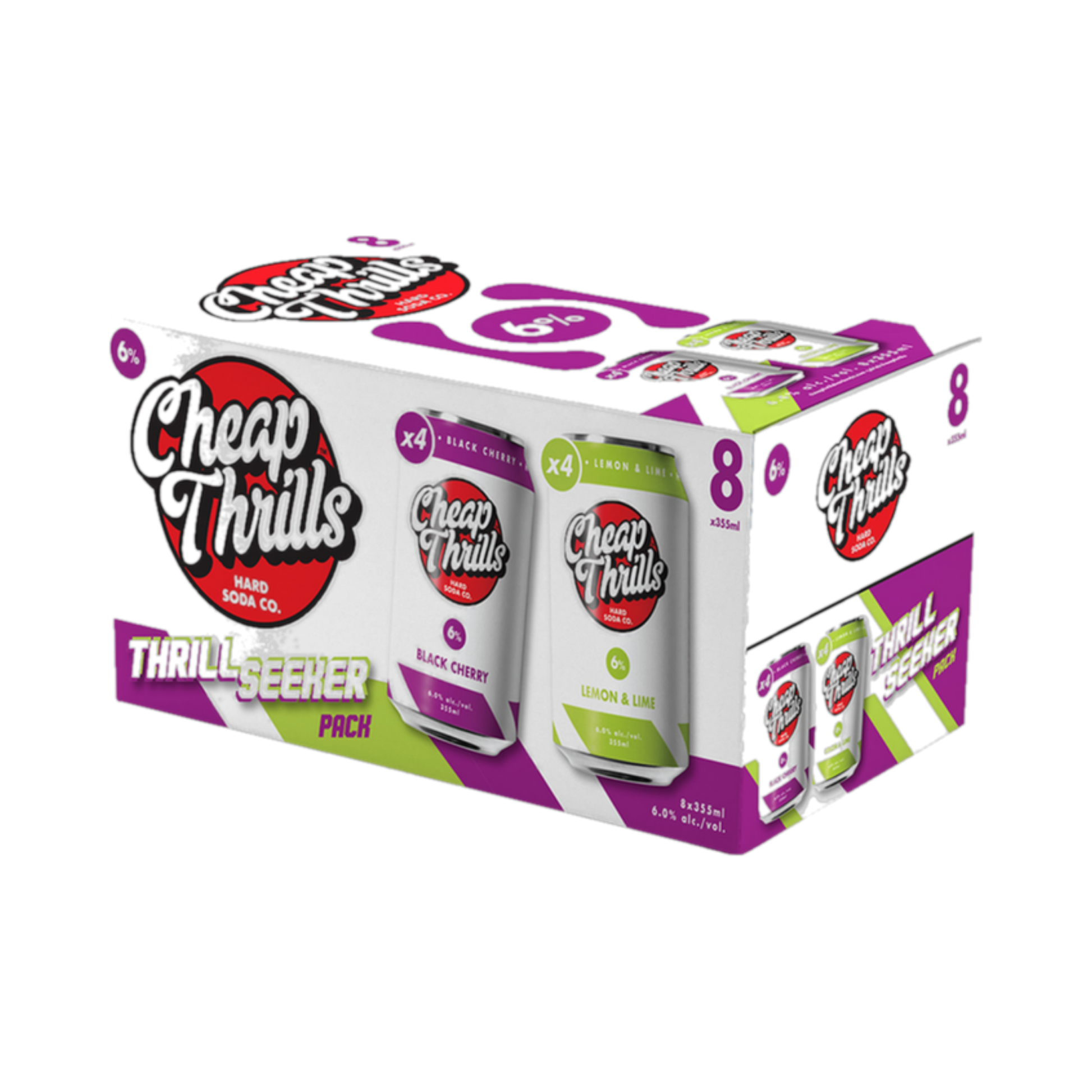 Cheap Thrills Thrillseeker 8 Pack — Cooler