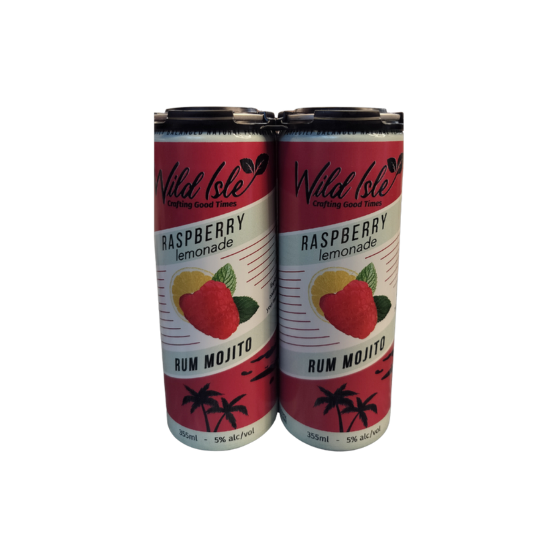 Wild Isle Raspberry Lemonade Mojito — Cooler