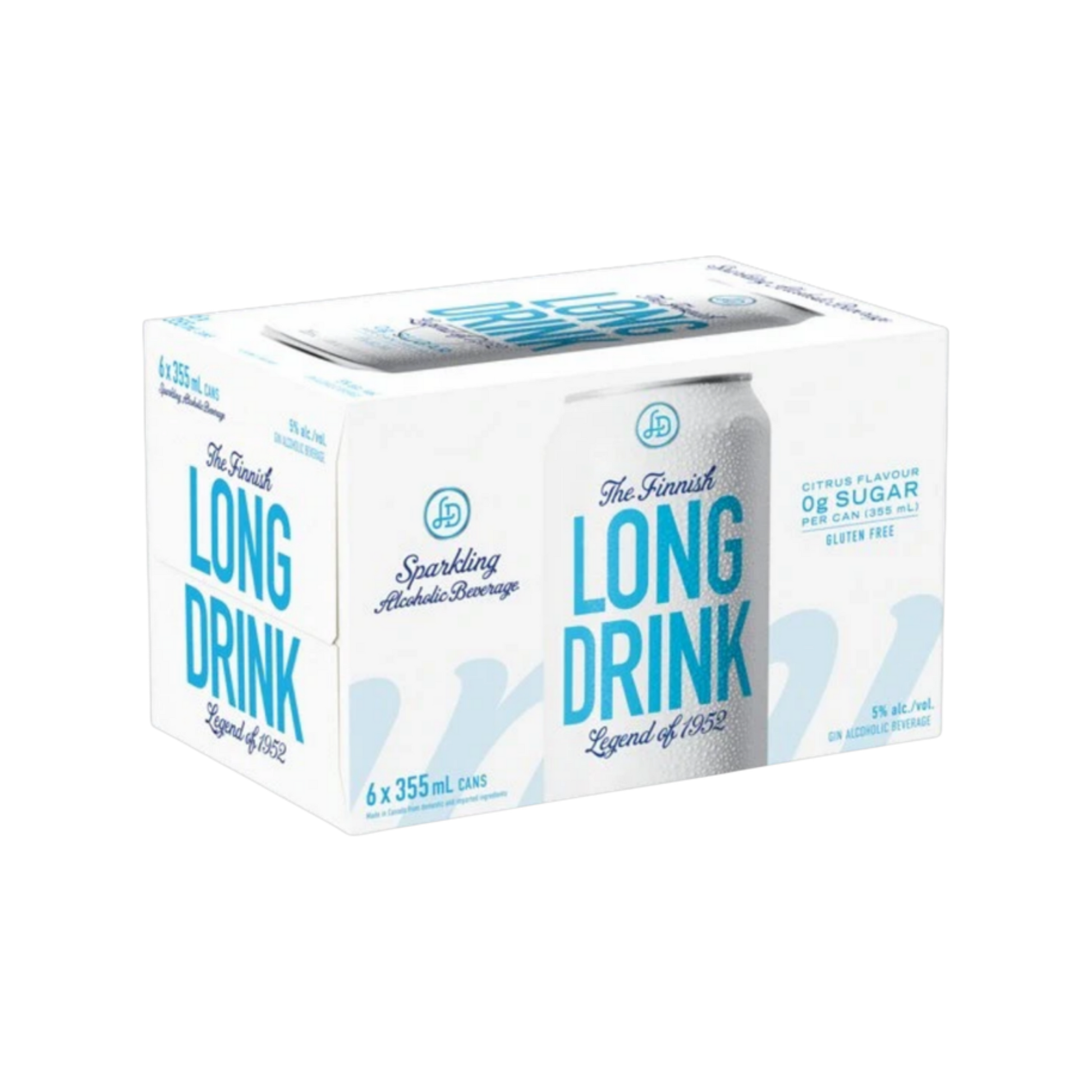 The Finnish Long Drink Zero Sugar 6pk — Cooler