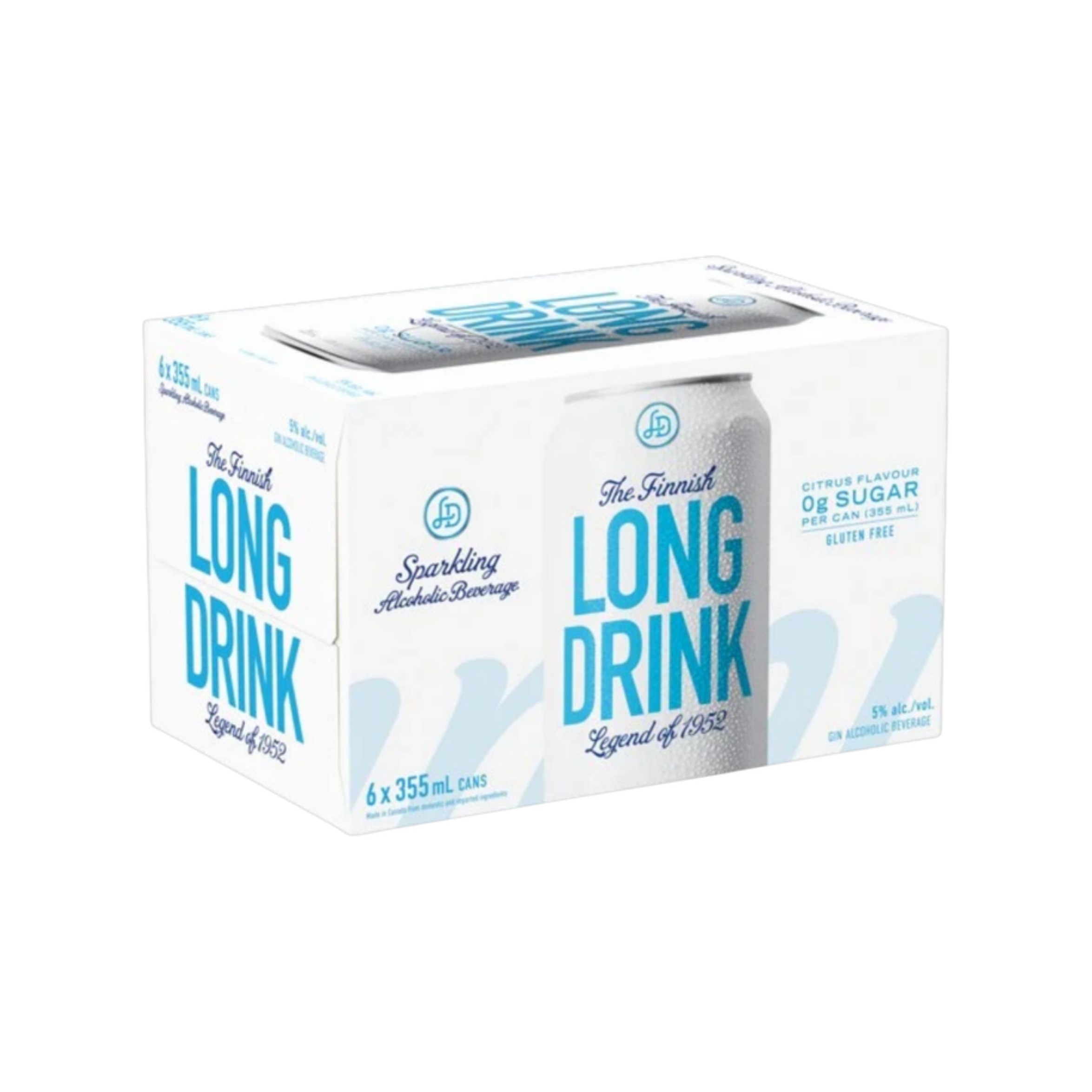 The Finnish Long Drink Zero Sugar 6pk — Cooler