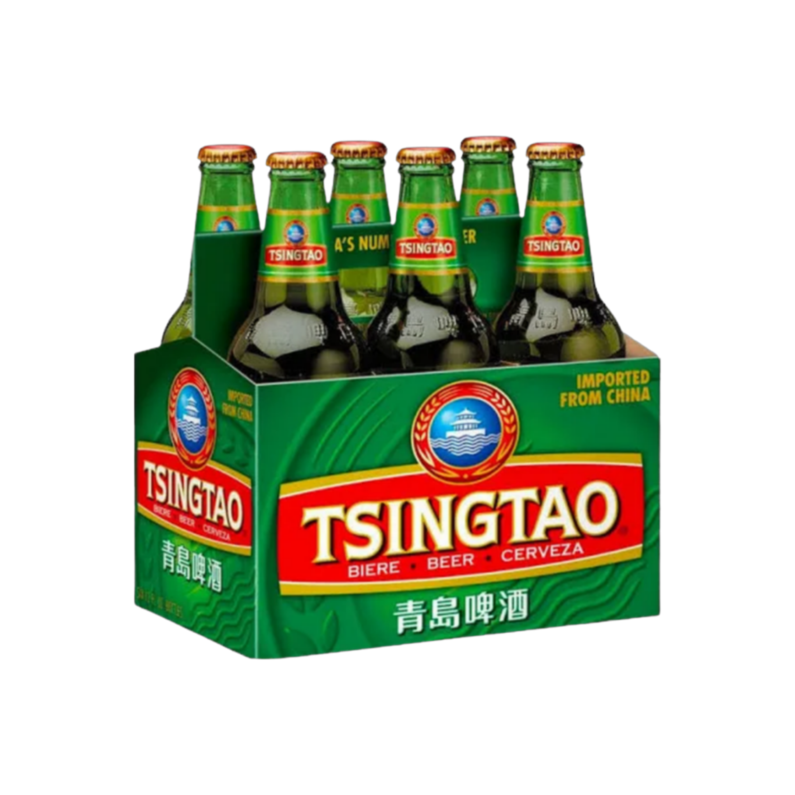 Tsingtao 6pk Bottle — Import Beer