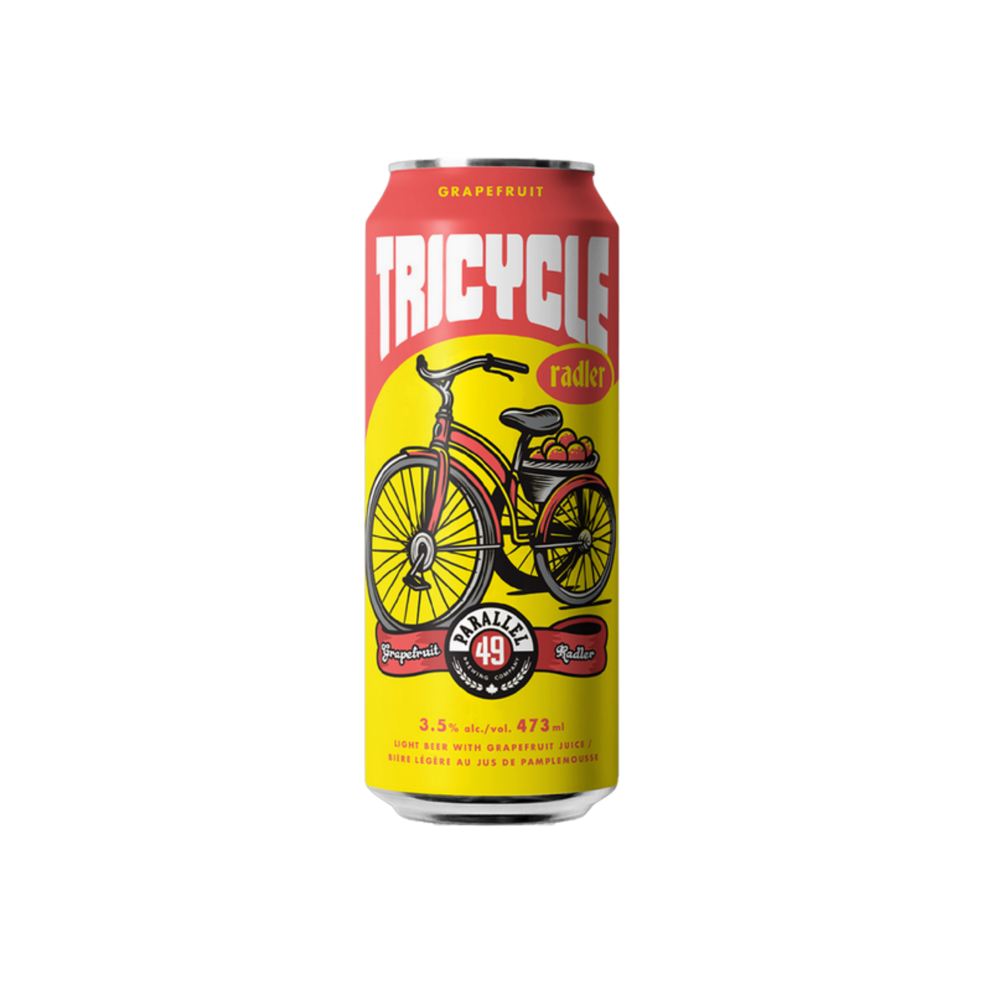 Parallel 49 Tricycle Radler Tall Can — Craft Beer