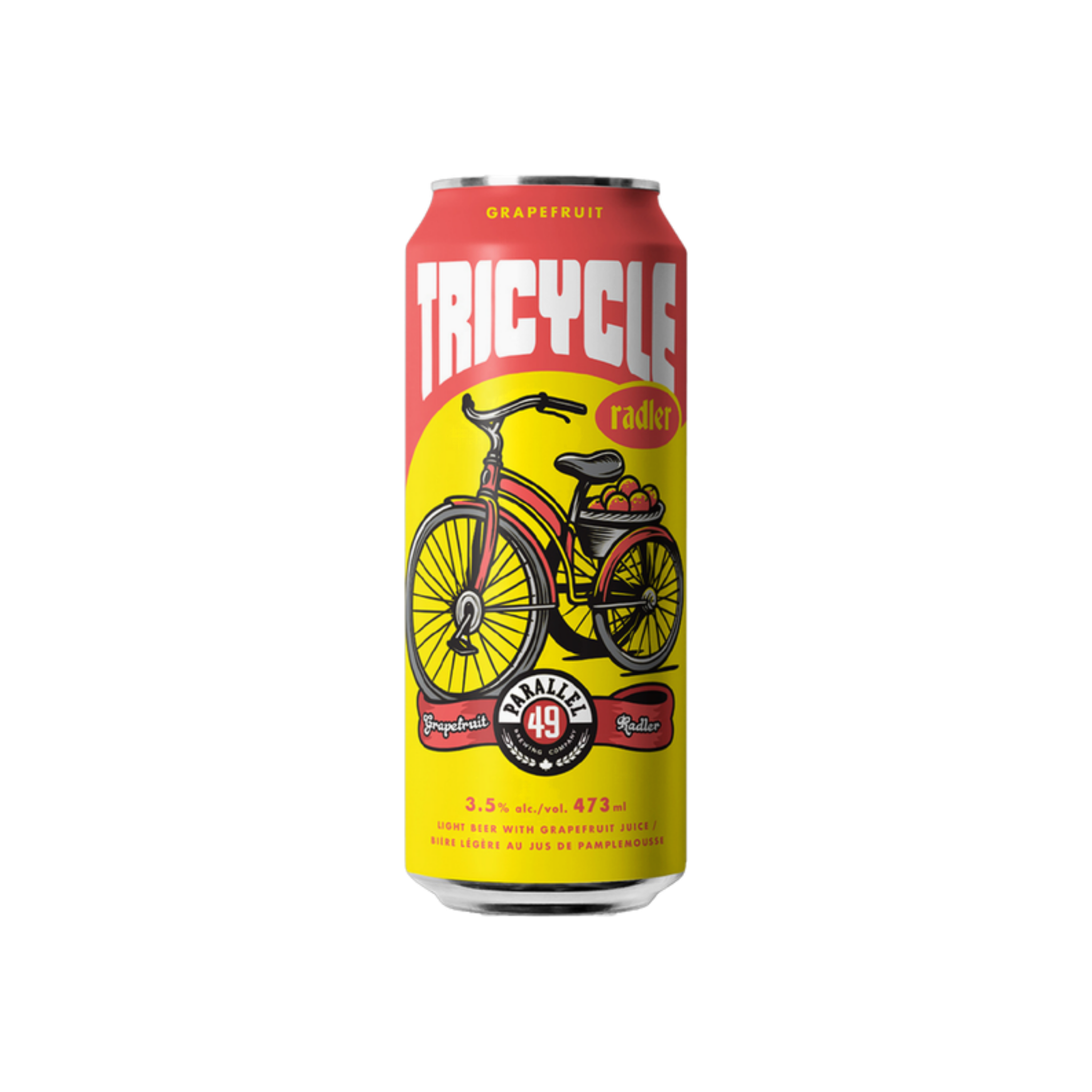 Parallel 49 Tricycle Radler Tall Can — Craft Beer