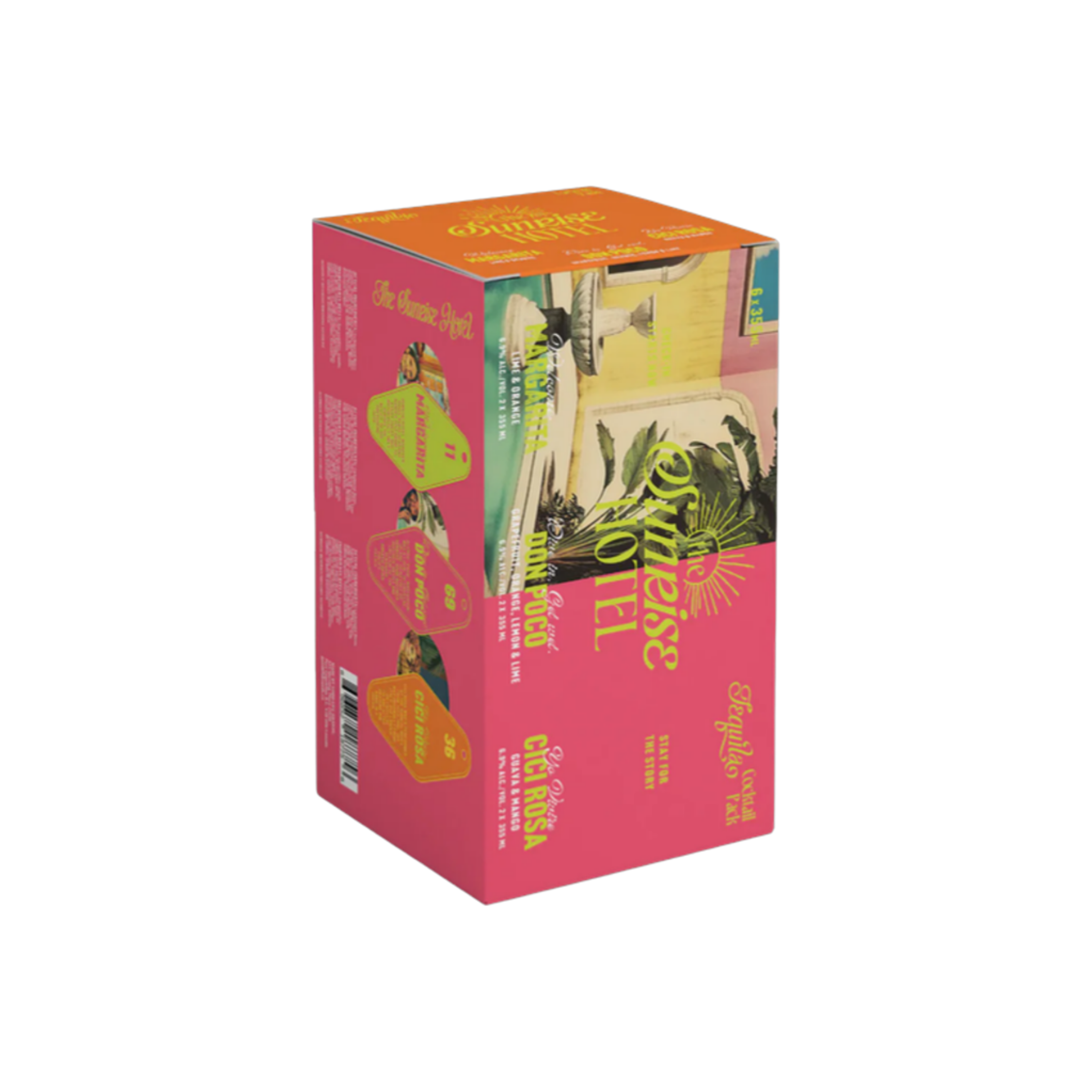 The Sunrise Hotel Tequila Mix Pack — Cooler