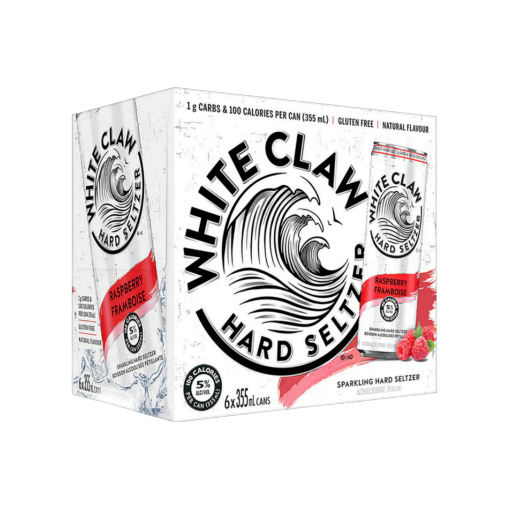 White Claw Strawberry 6pk — Cooler