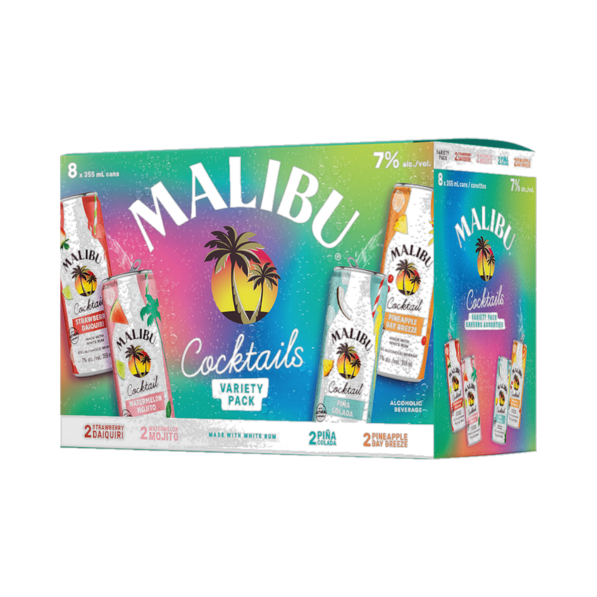 Malibu Mixer Pack Can — Cooler