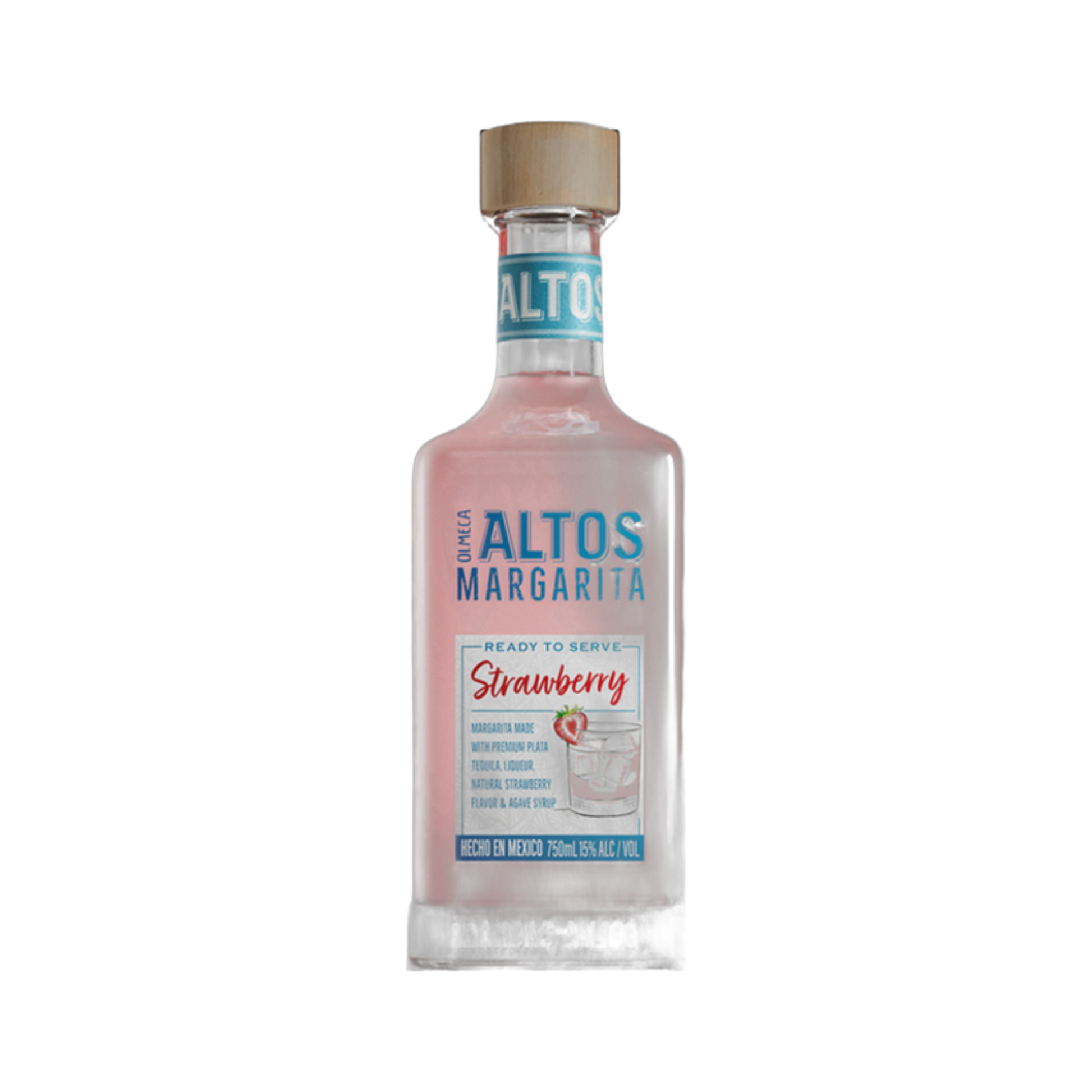 Olmeca Altos Strawberry Margarita — Liqueur
