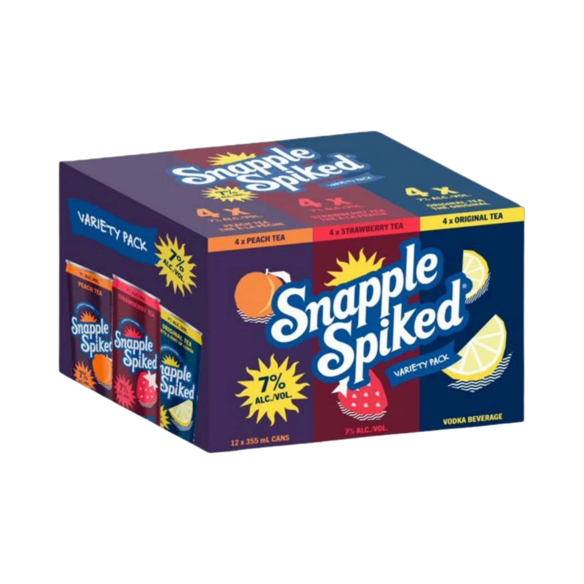 Snapple Spiked 7% Variety Pack — Cooler