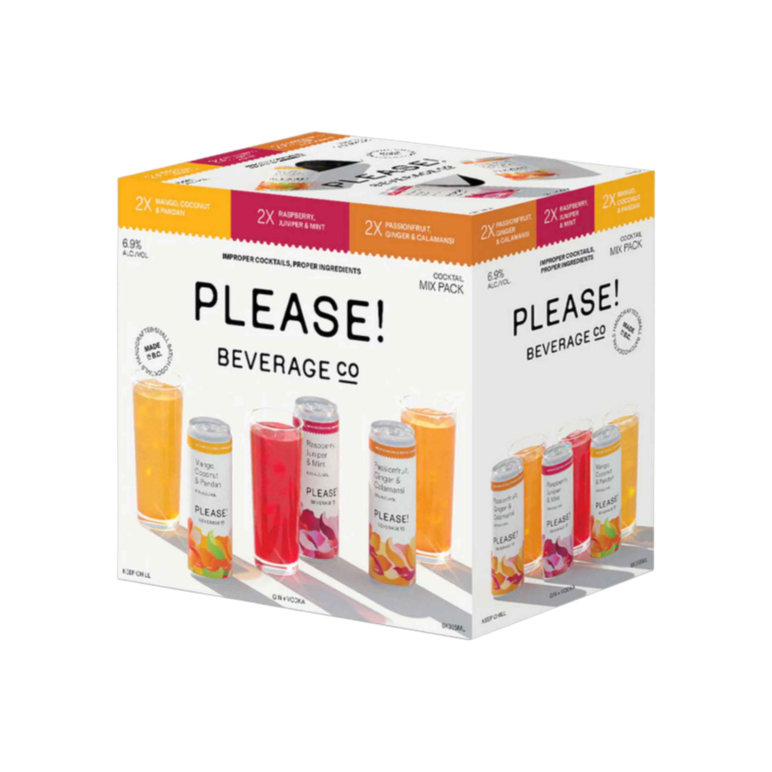 Please Cocktail Mixpack 6pk — Cooler