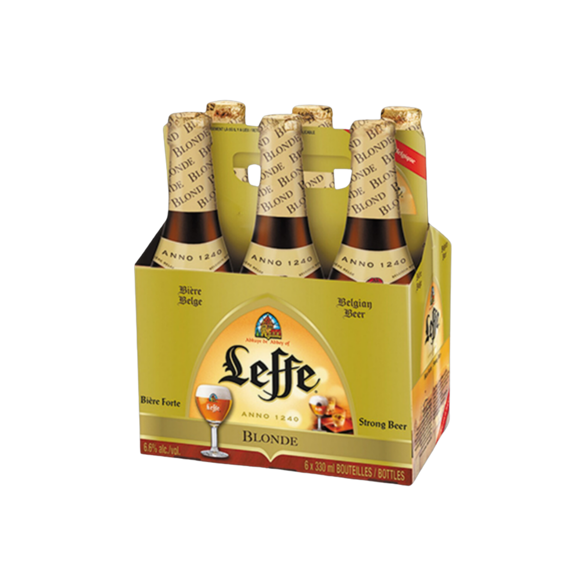 Leffe Blonde 6pk Bottle — Import Beer