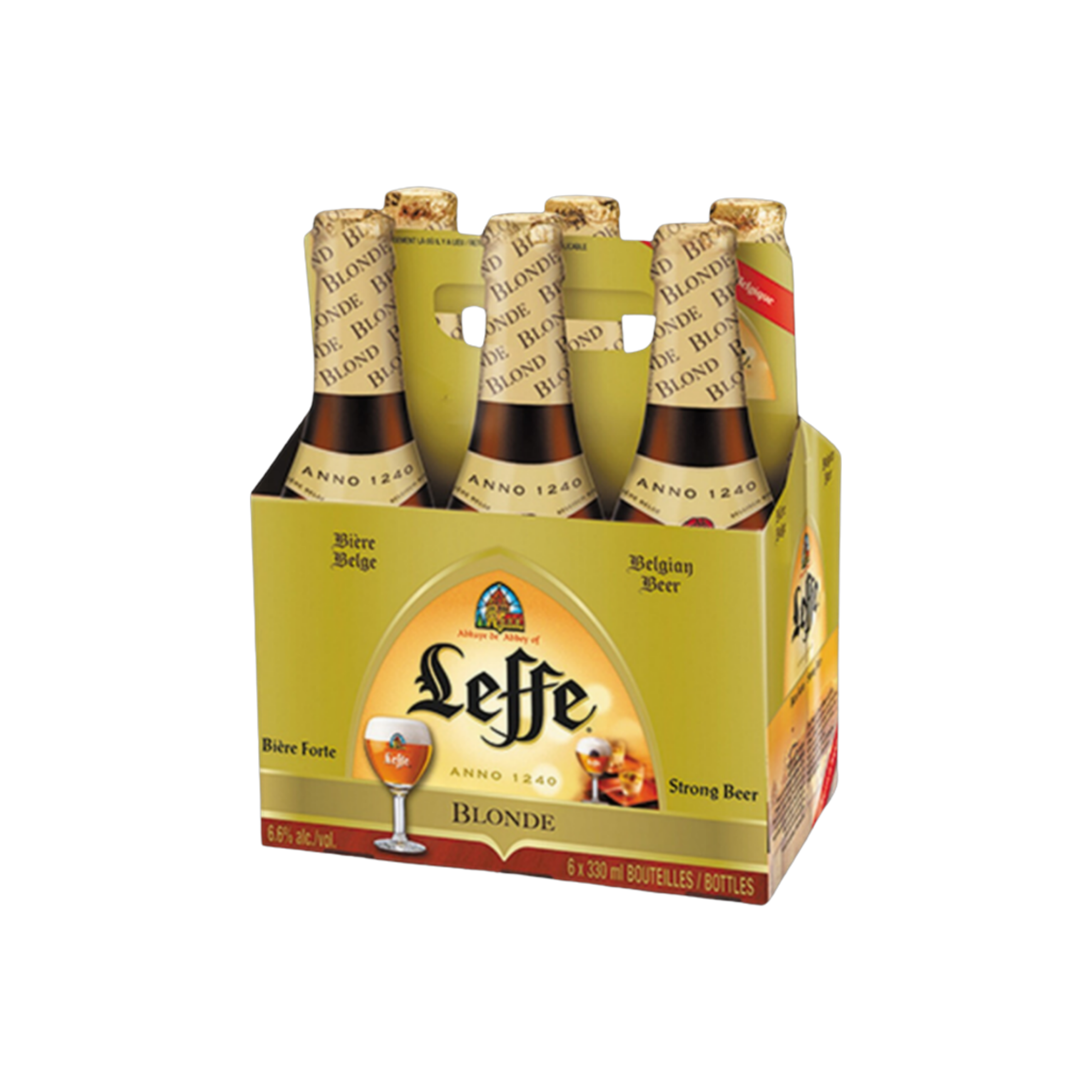 Leffe Blonde 6pk Bottle — Import Beer