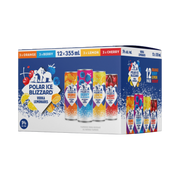 Polar Ice Blizzard Variety Can Pack — Cooler