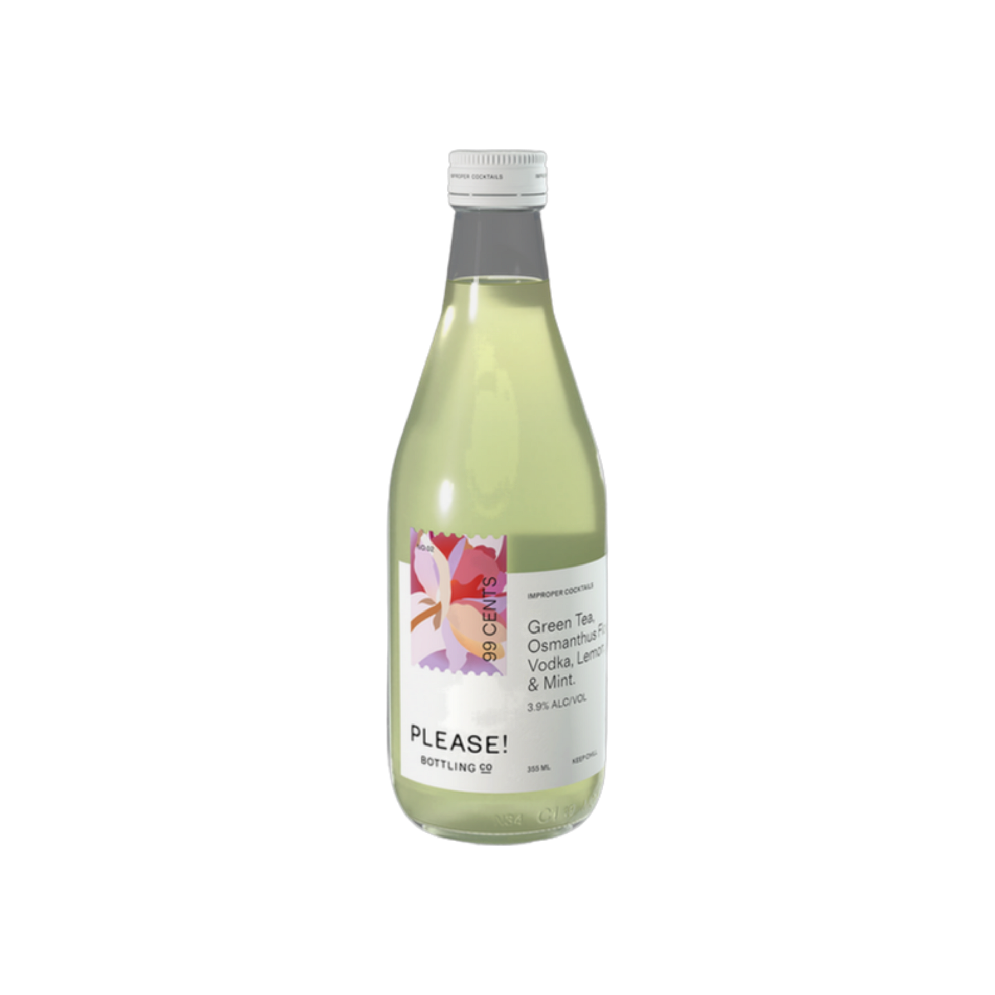 Please Cocktail Hello Ocho Green Tea — Cooler