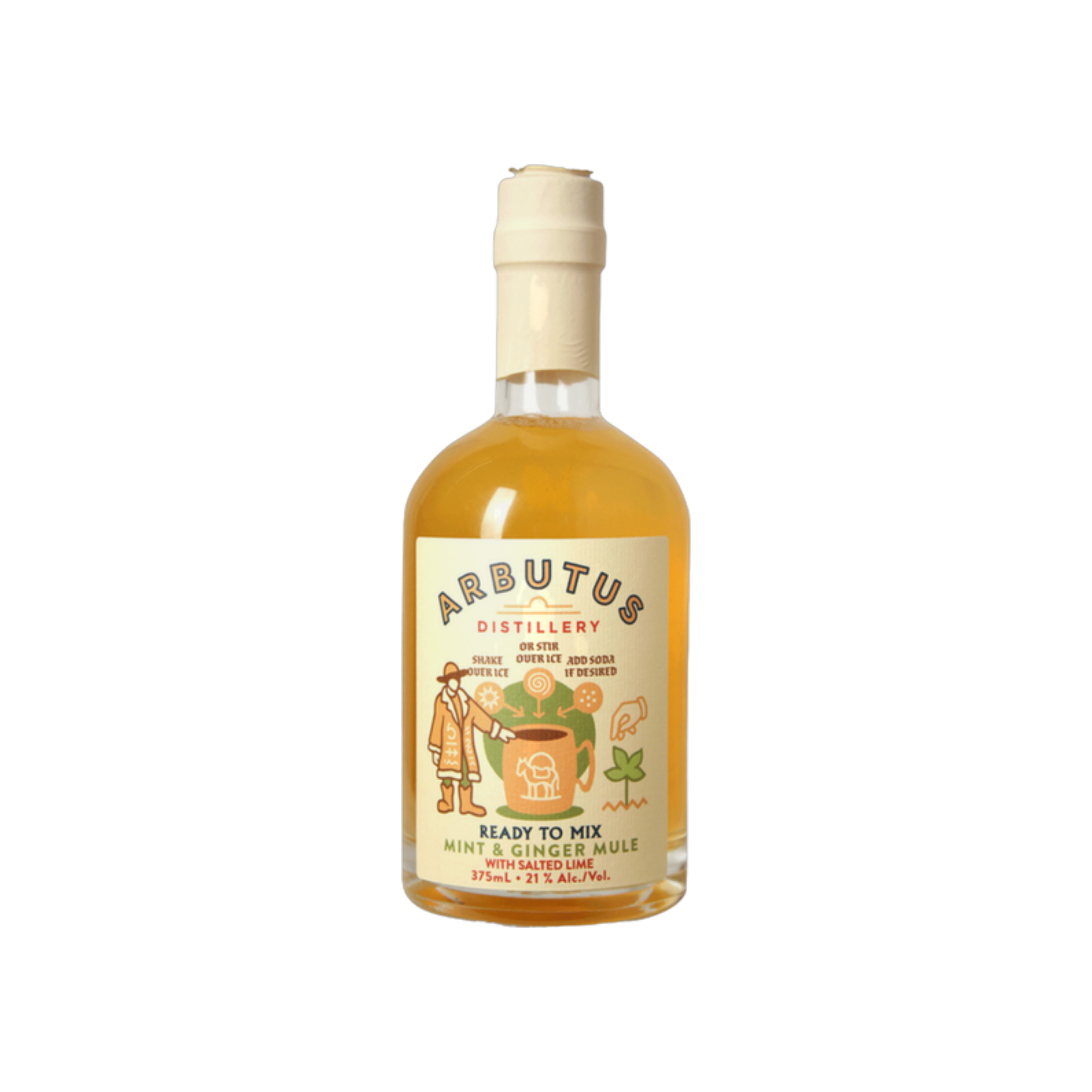 Arbutus Mint & Ginger Mule — Liqueur