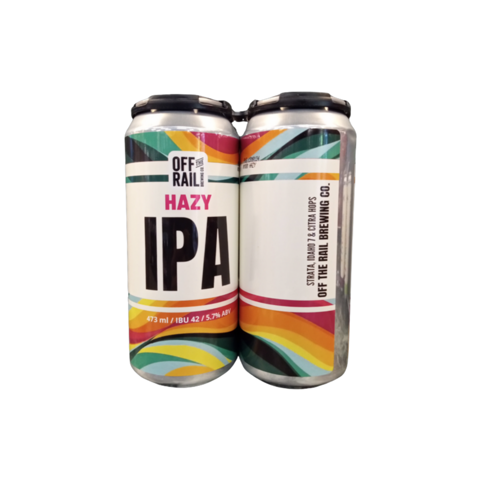 Off The Rail Brewing Hazy Ipa 4Pk — Craft Beer