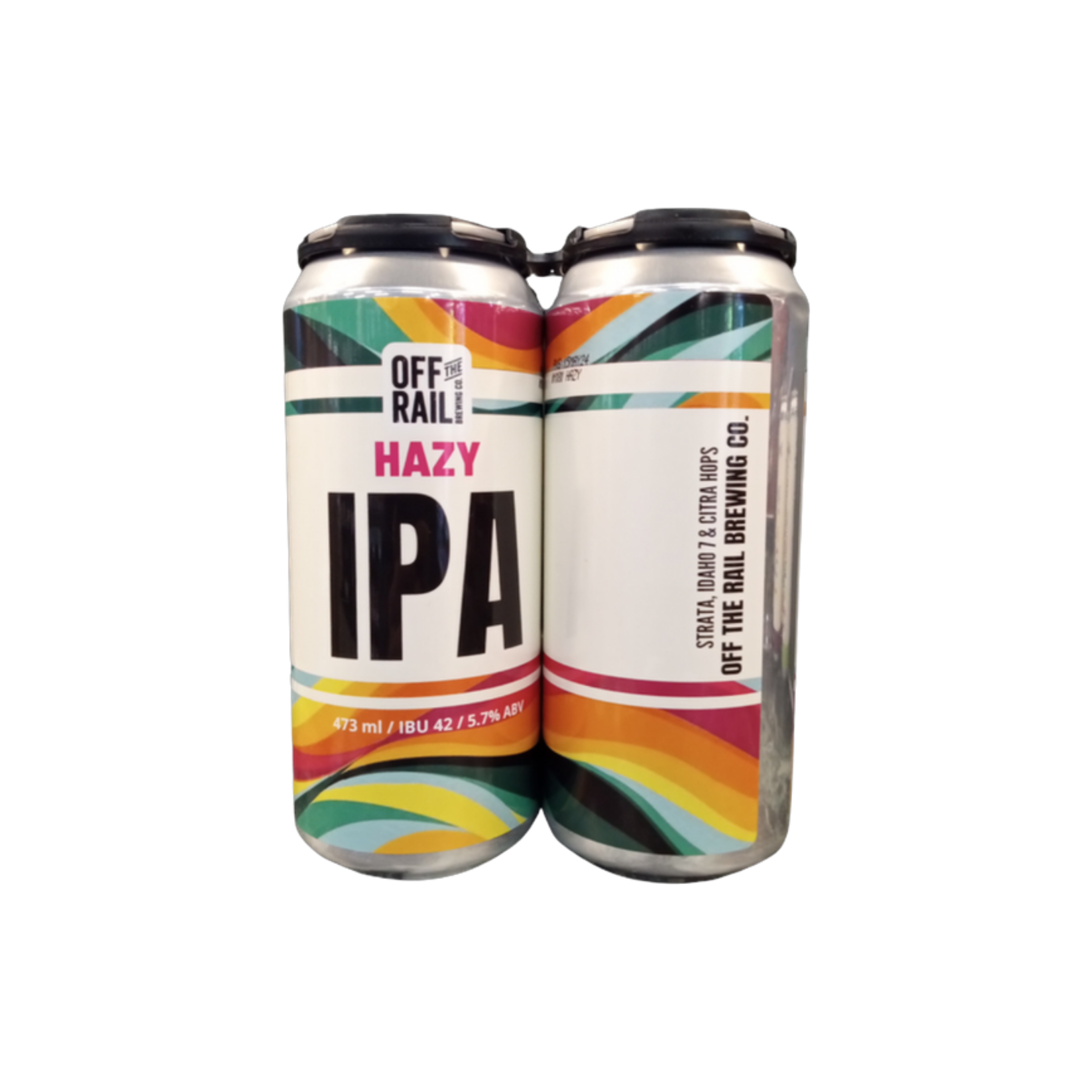 Off The Rail Brewing Hazy Ipa 4Pk — Craft Beer