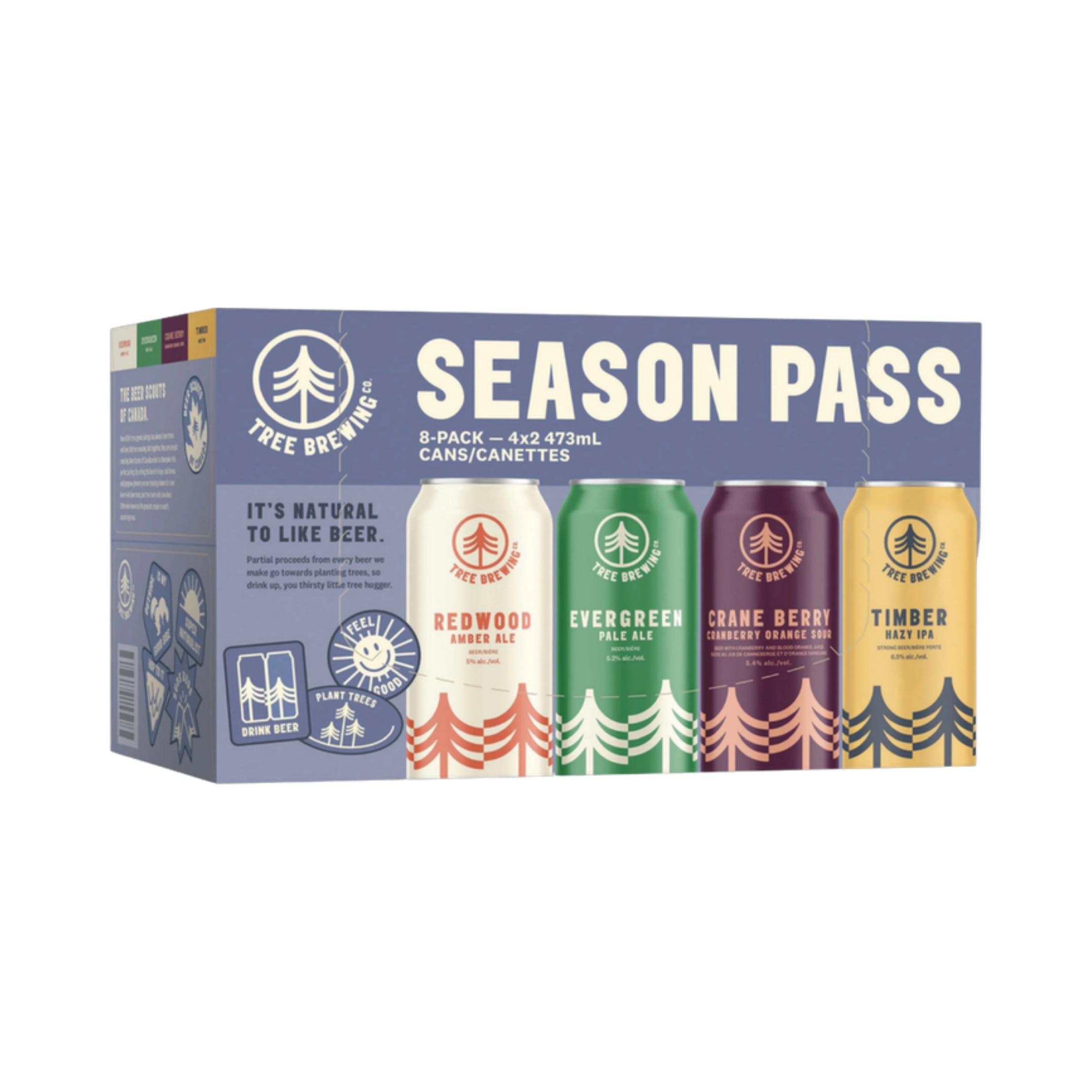 Tree Brewing Season Pass 8Pk — Craft Beer