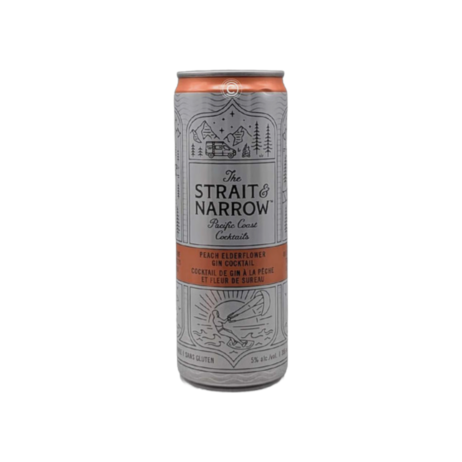 Strait & Narrow Peach Elderflower TC — Cooler