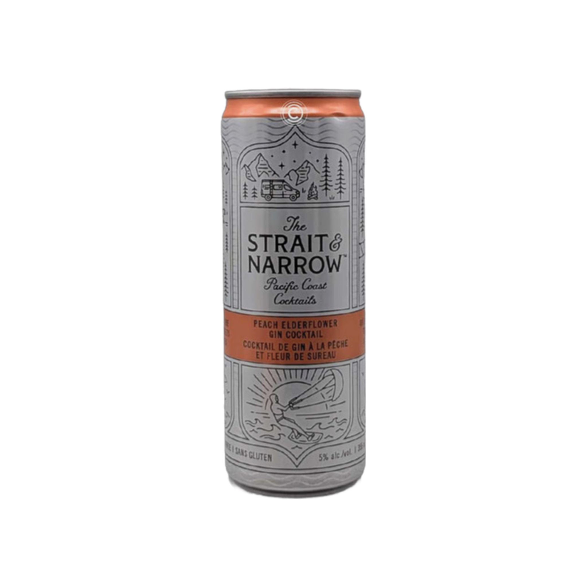 Strait & Narrow Peach Elderflower TC — Cooler