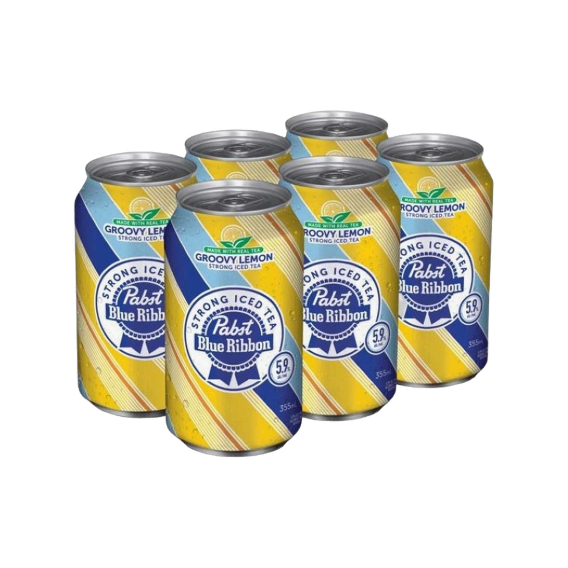 Pabst Strong Vodka Iced Tea 6pk — Cooler
