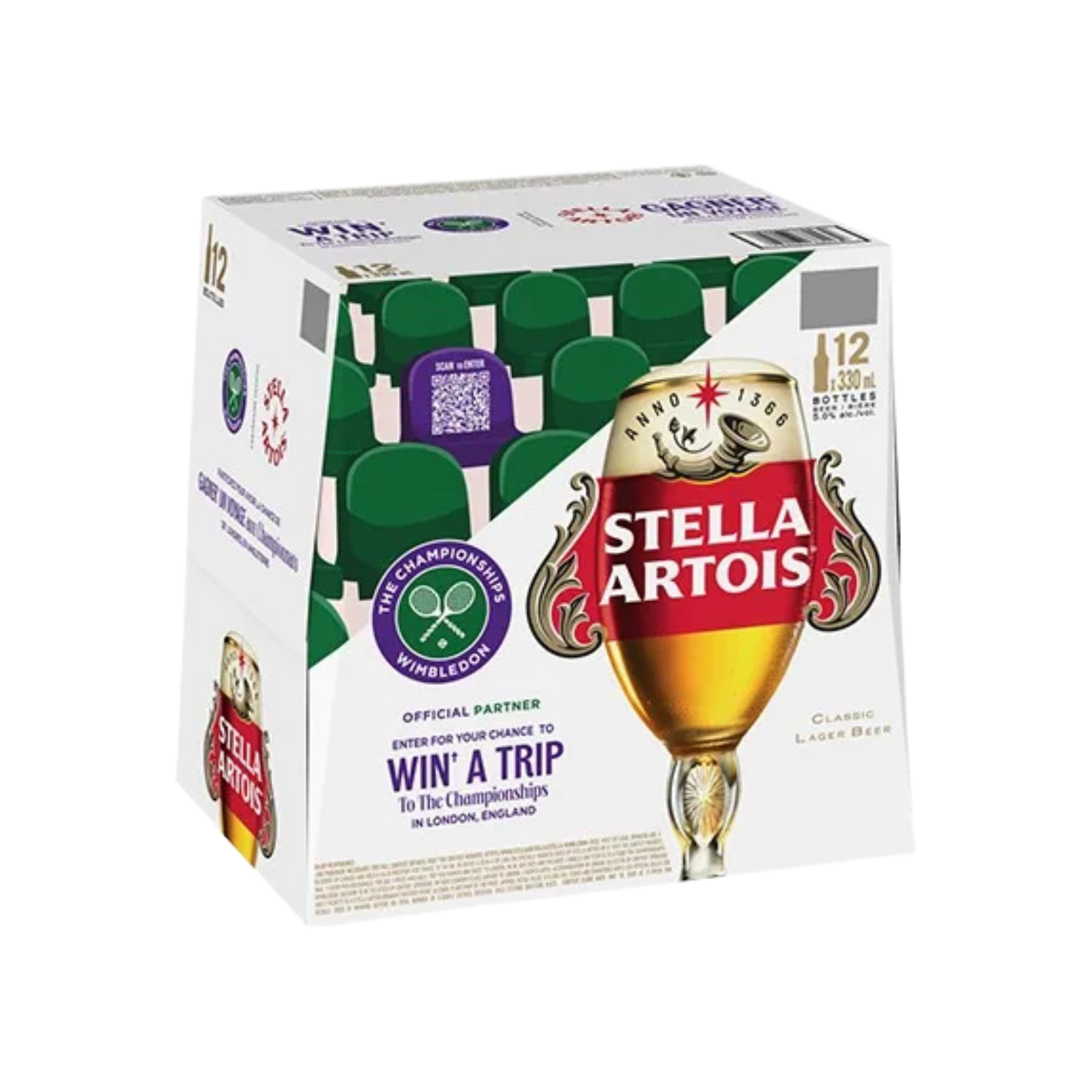 Stella Artois Wimbledon 12 Bottle — Import Beer