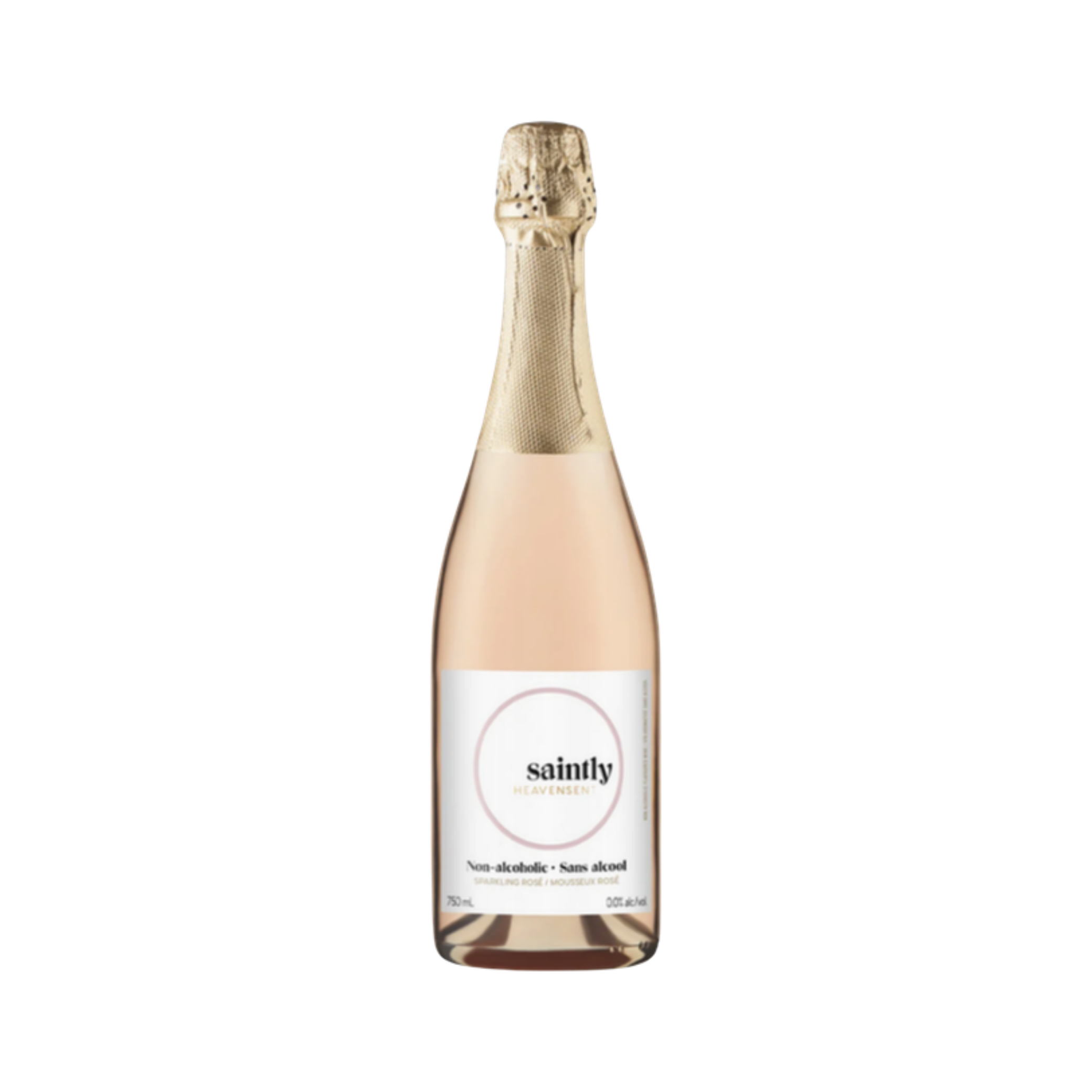 Saintly Heavensent Sparking Rose NonAlc — NA Wine