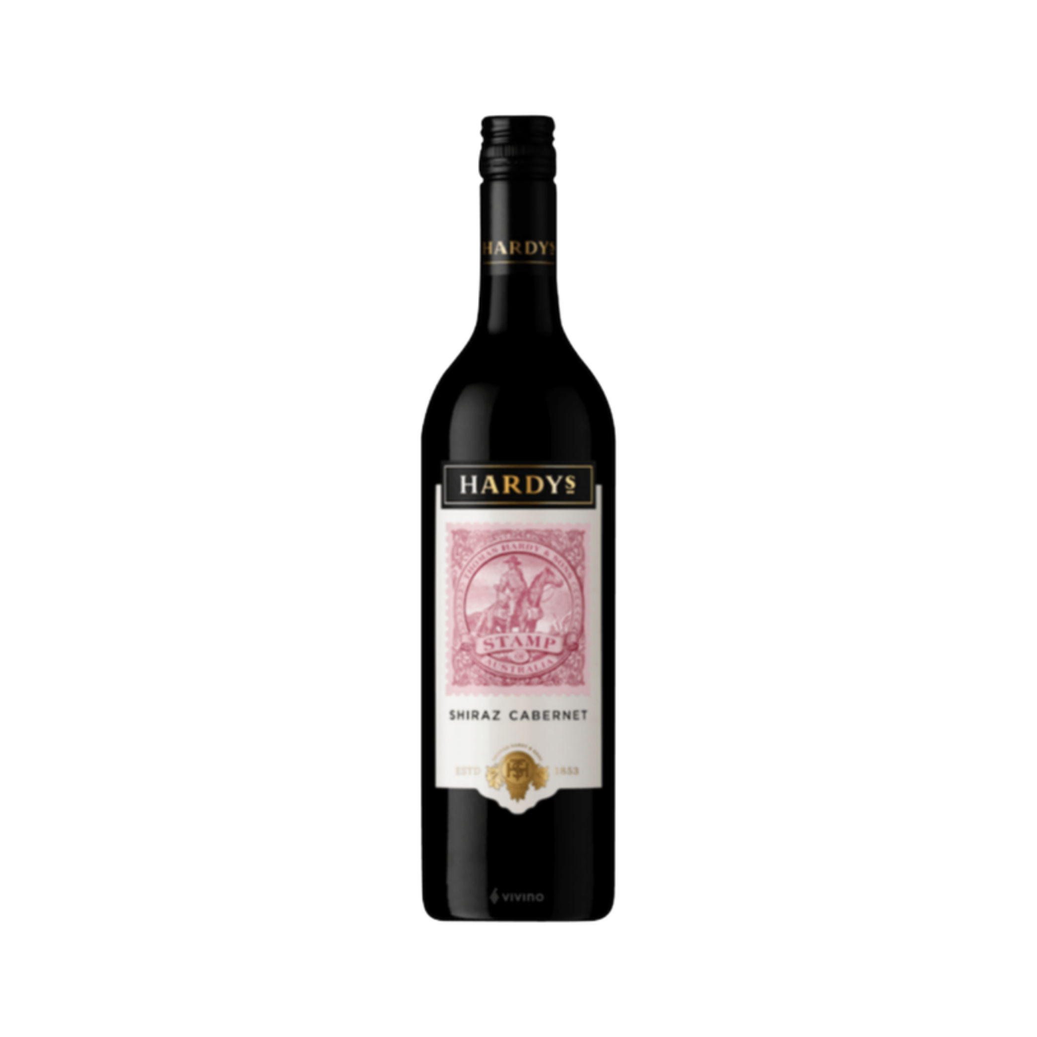 Cabernet Shiraz Hardys Stamp — Red Wine