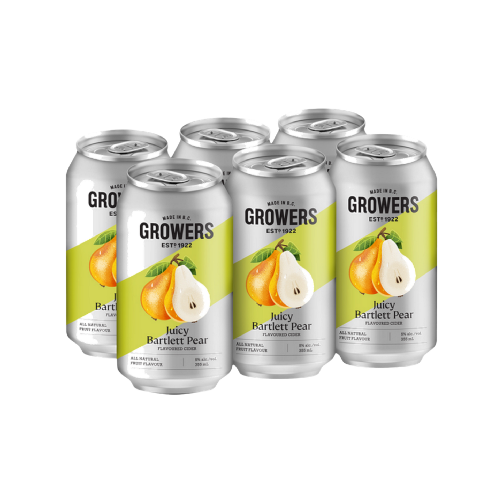 Growers Bartlett Pear 6pk — Cider