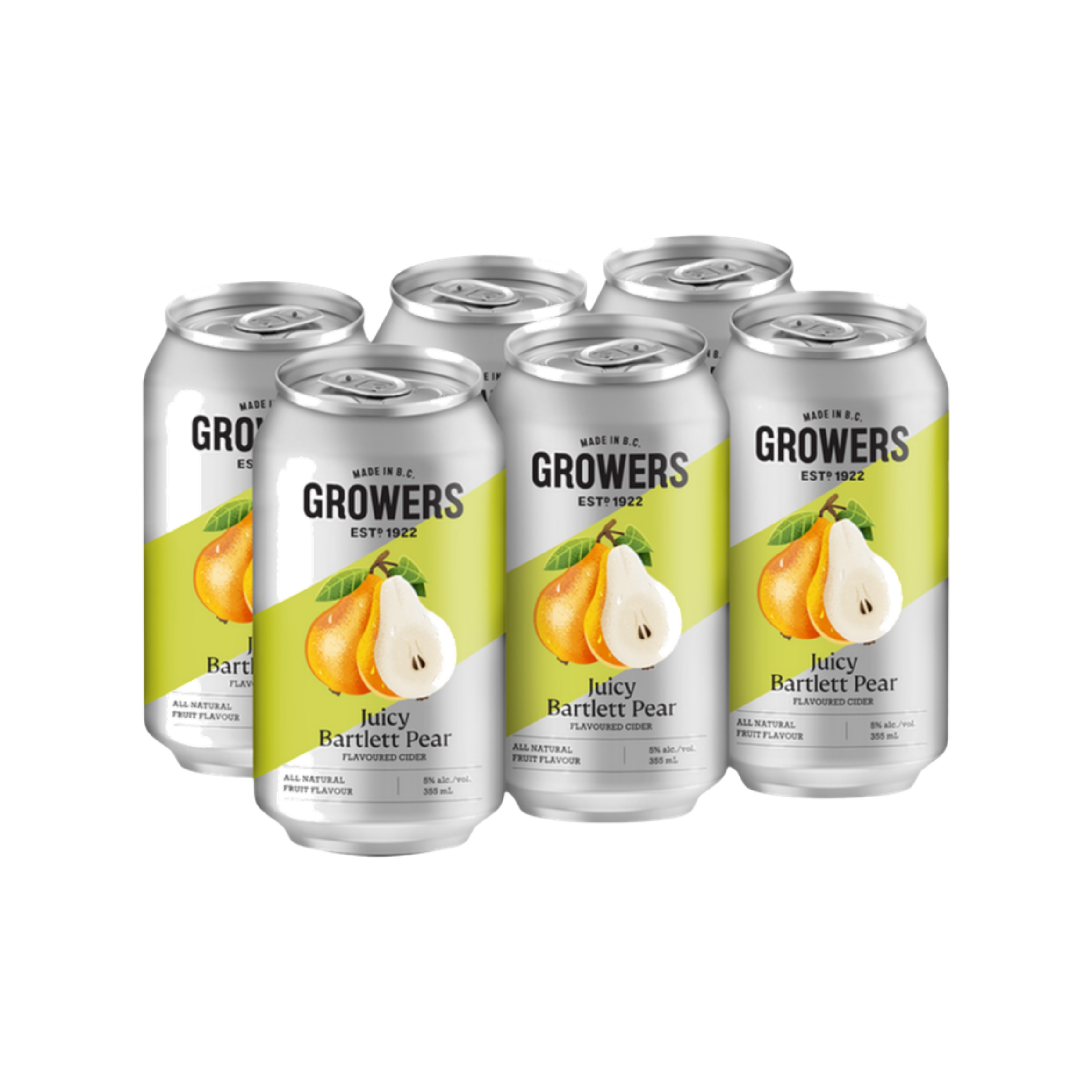 Growers Bartlett Pear 6pk — Cider