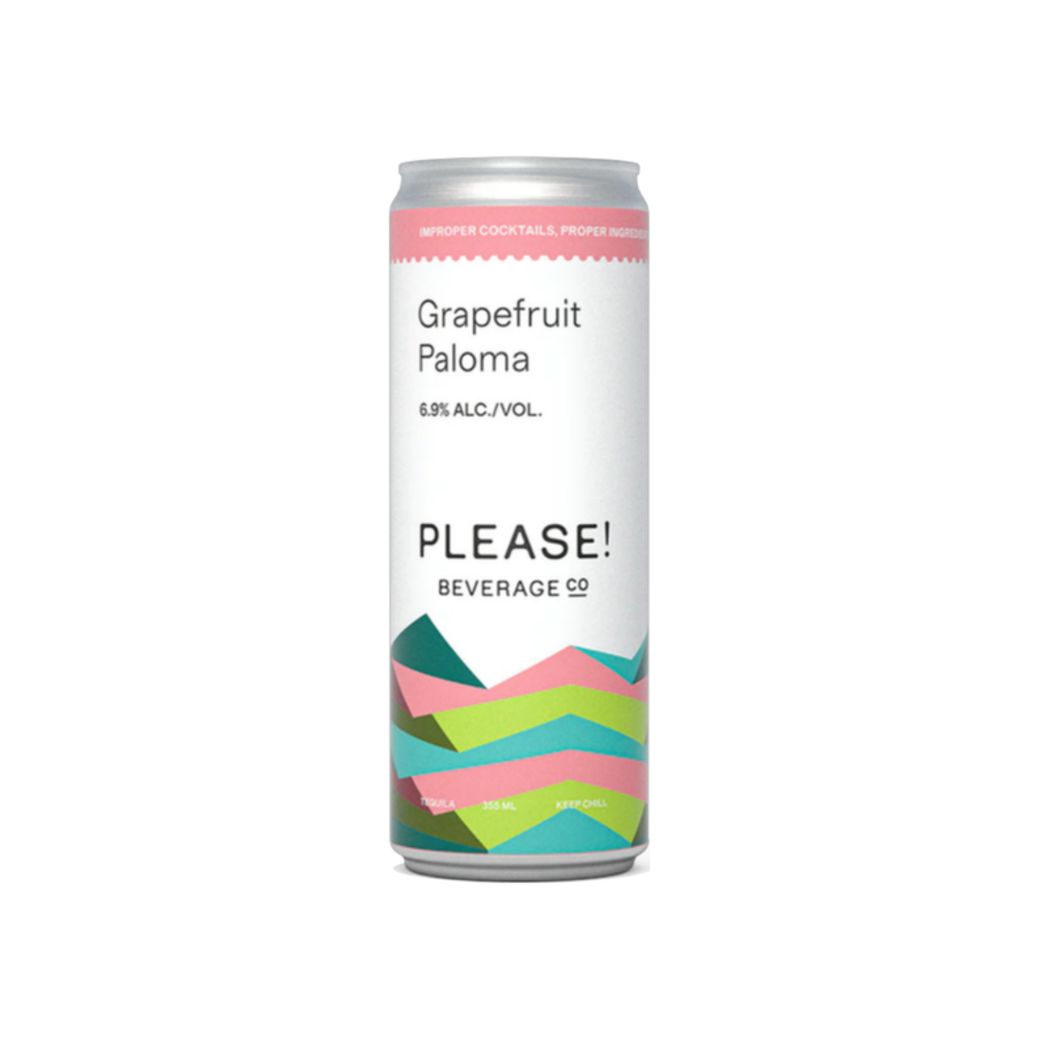 Please Cocktail Grapefruit Paloma — Cooler