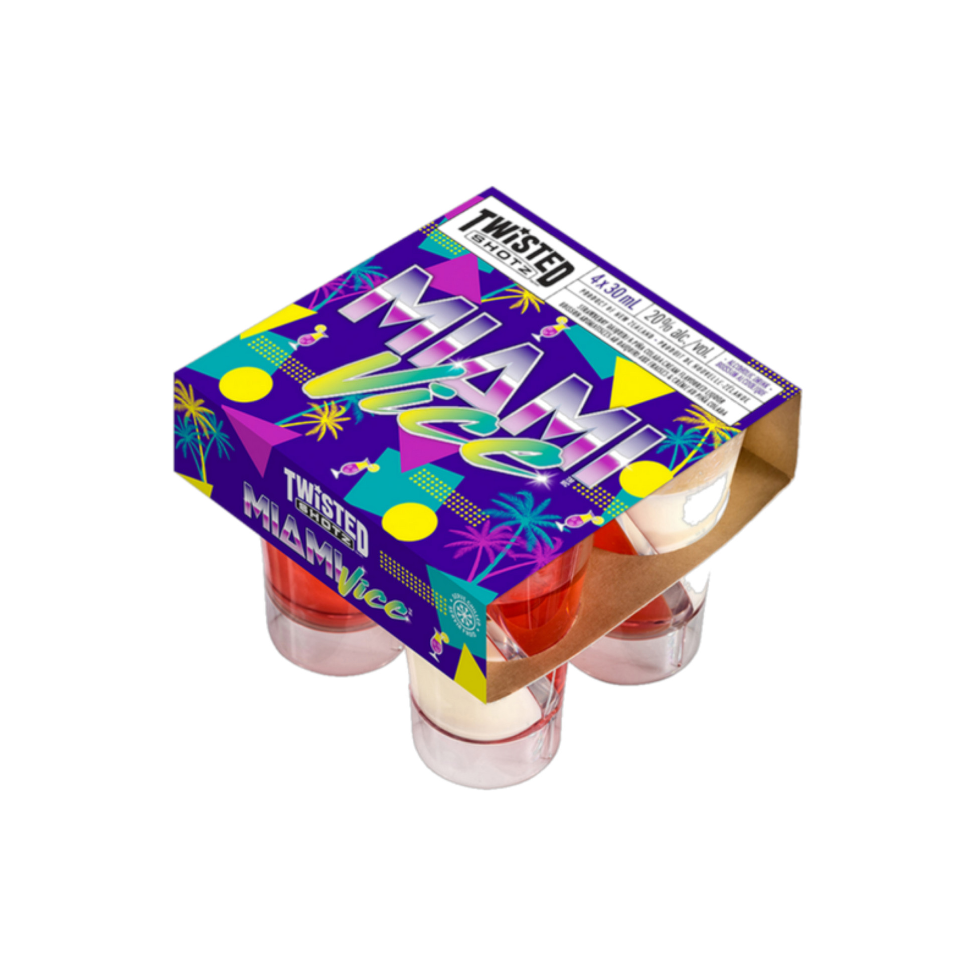 Twisted Shotz Miami Vice — Liqueur