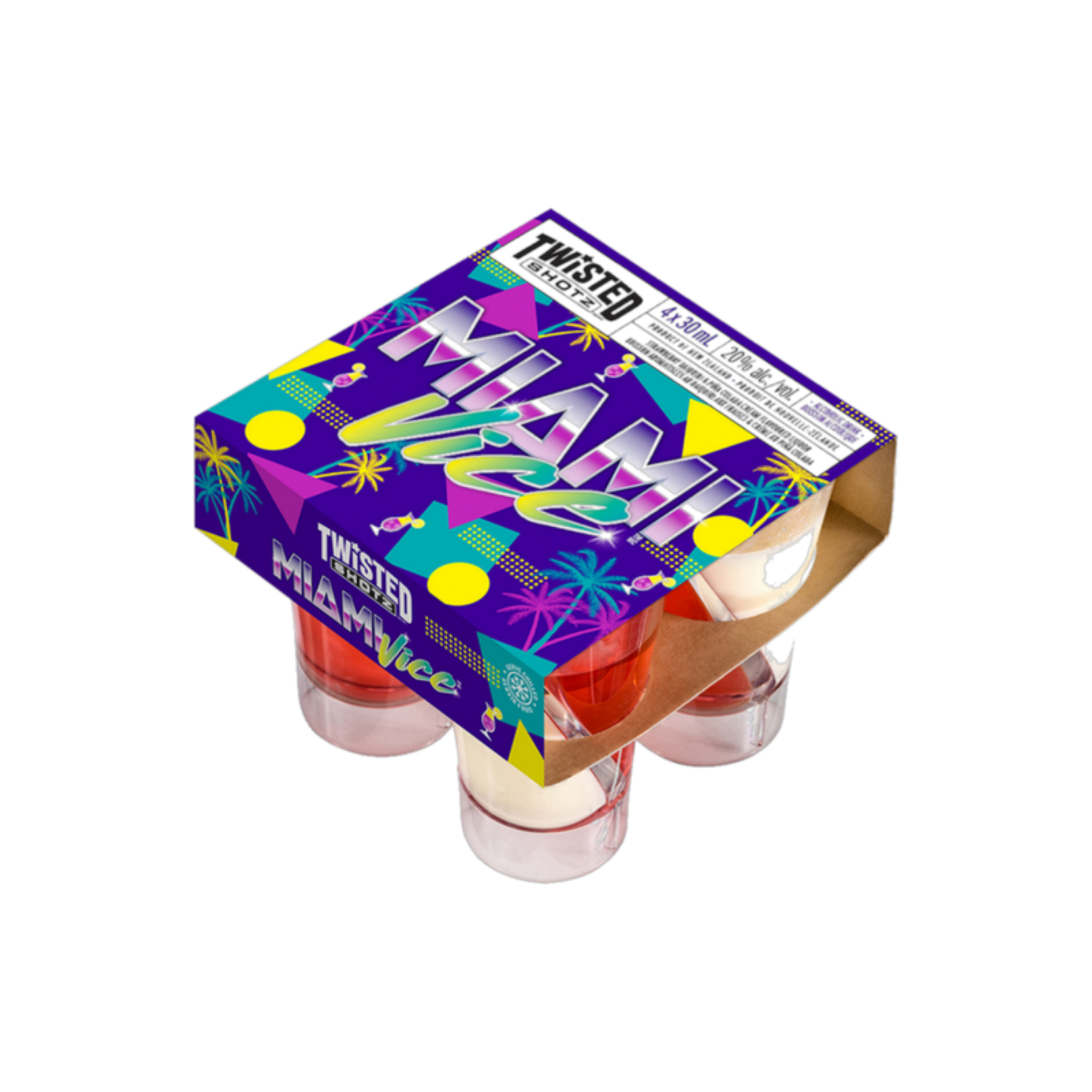 Twisted Shotz Miami Vice — Liqueur