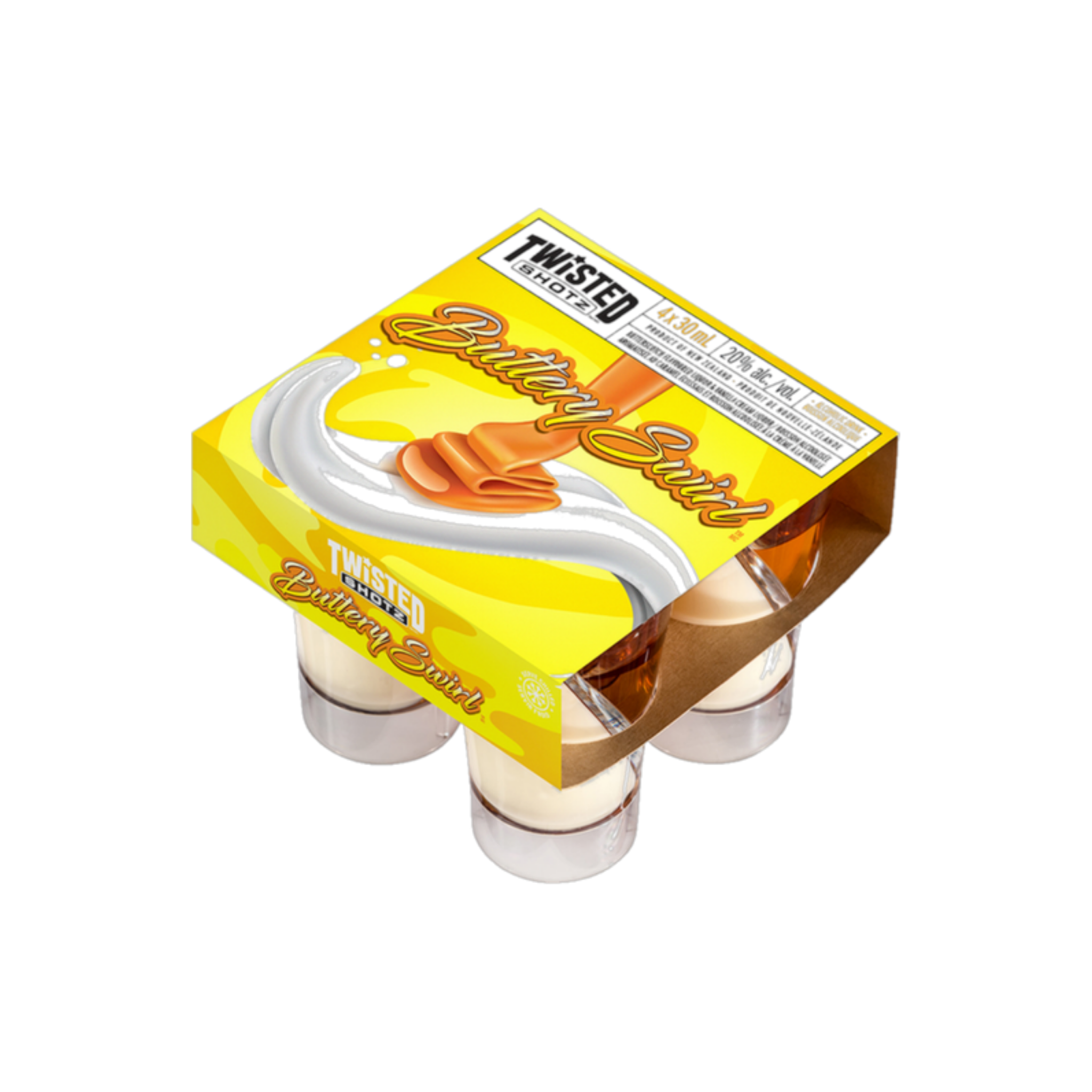 Twisted Shotz Buttery Swirl — Liqueur