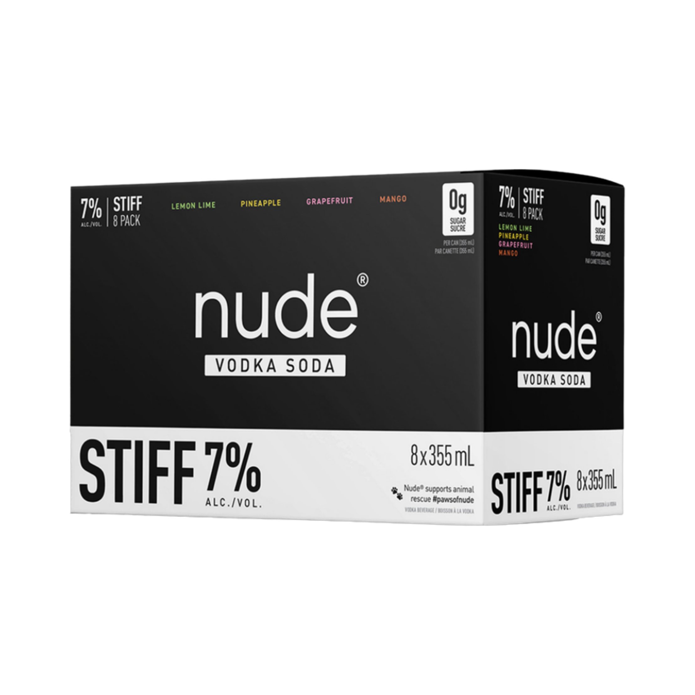 Nude Vodka Soda Stiff 7% Mixer Pack — Cooler