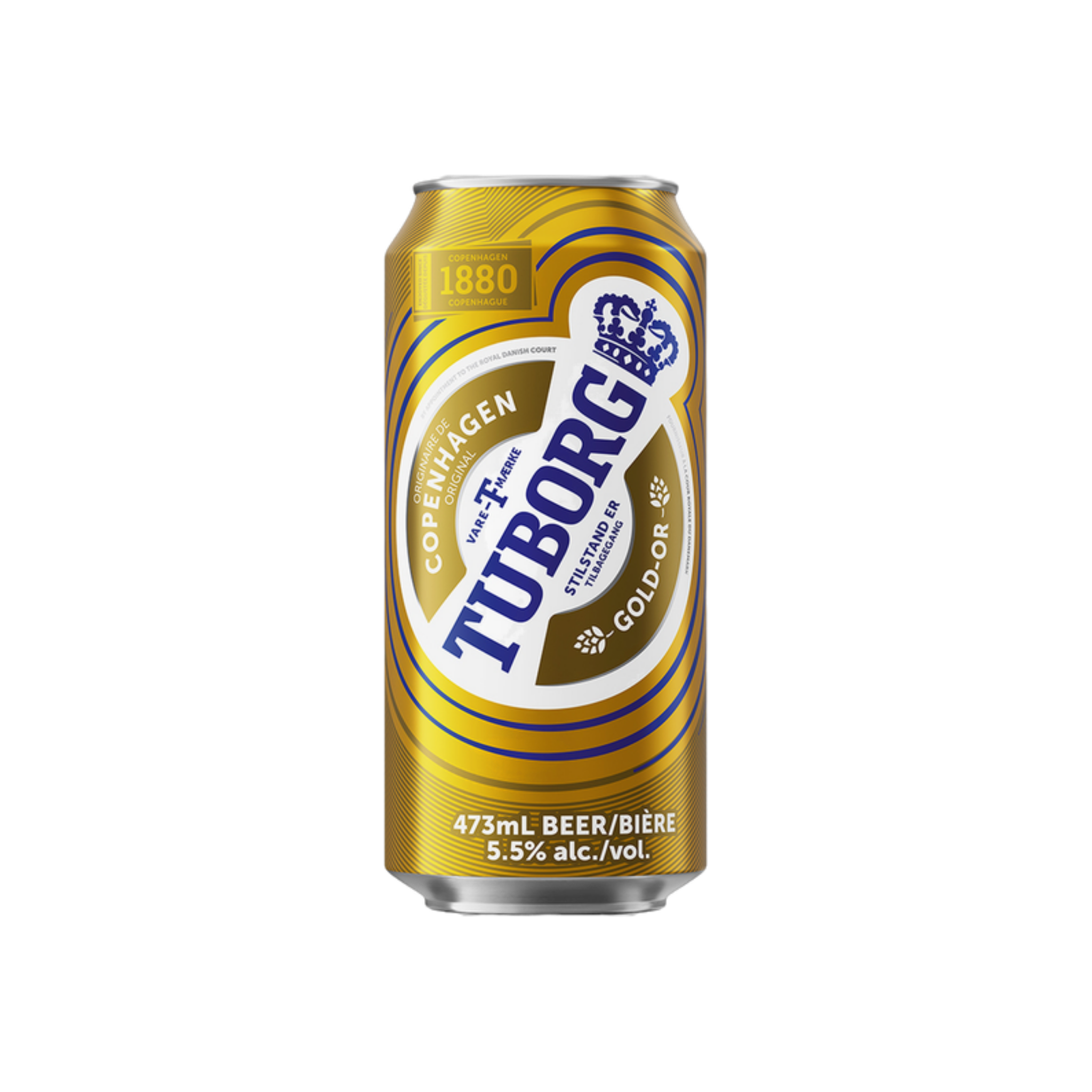 Tuborg Gold Tall Can — Import Beer