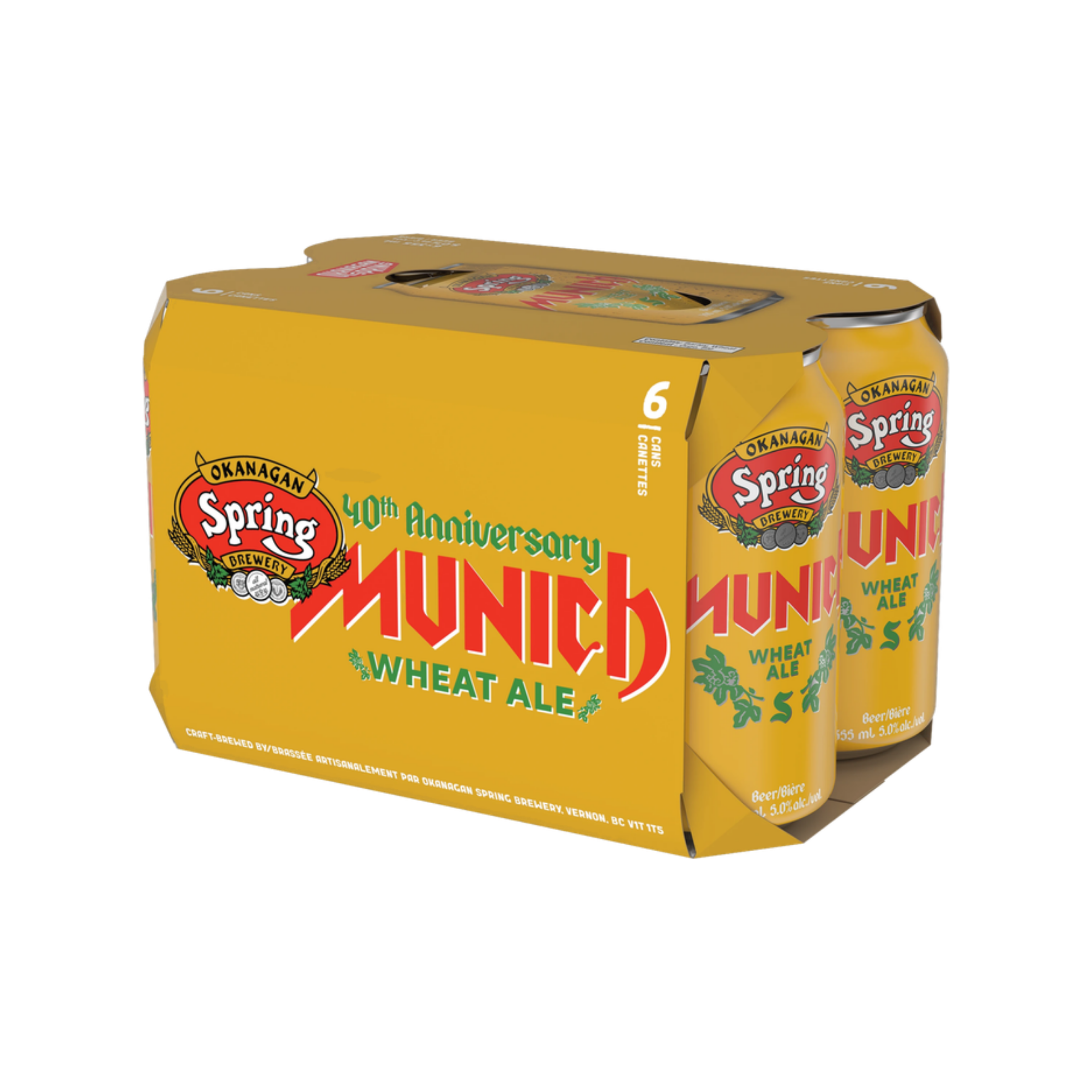 Okanagan Munich Wheat Ale — Domestic Beer
