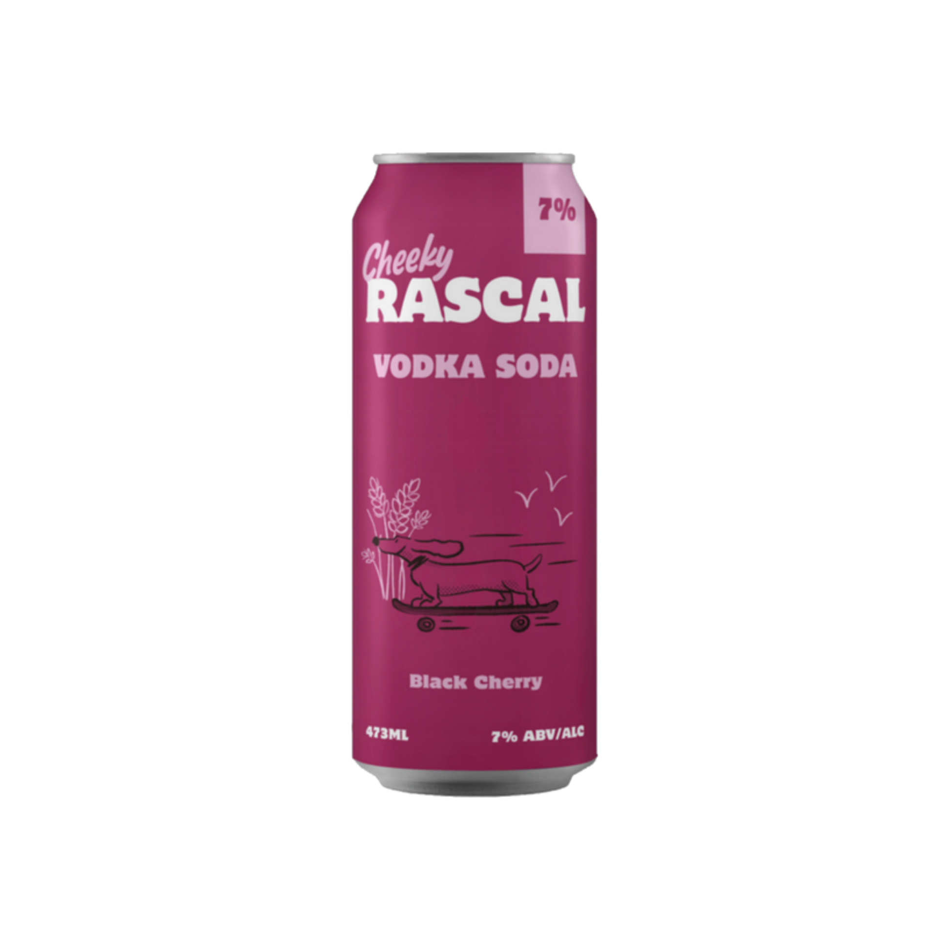Rascal Black Cherry Tall Can — Cooler