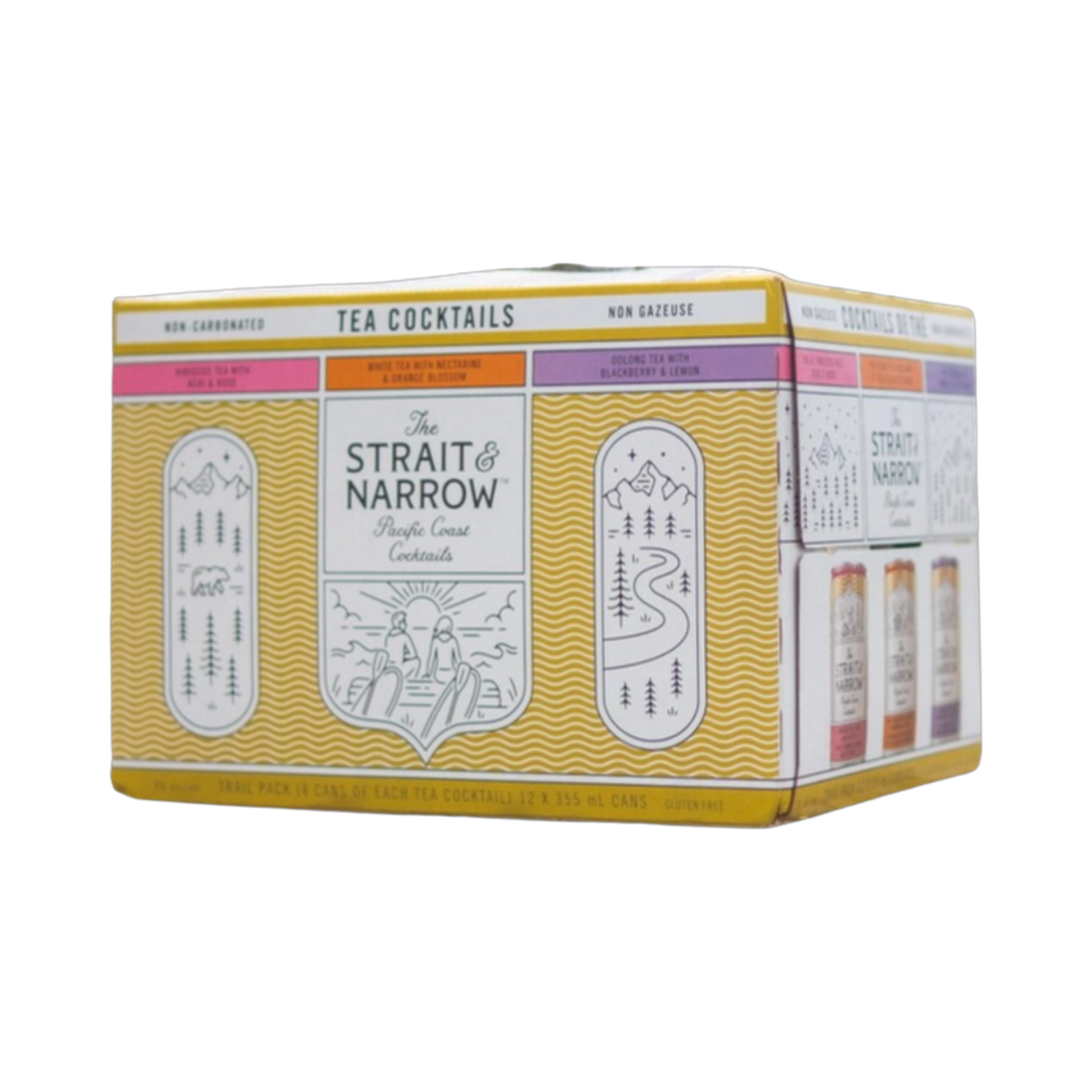 Strait & Narrow Tea Cocktail 12pk — Cooler