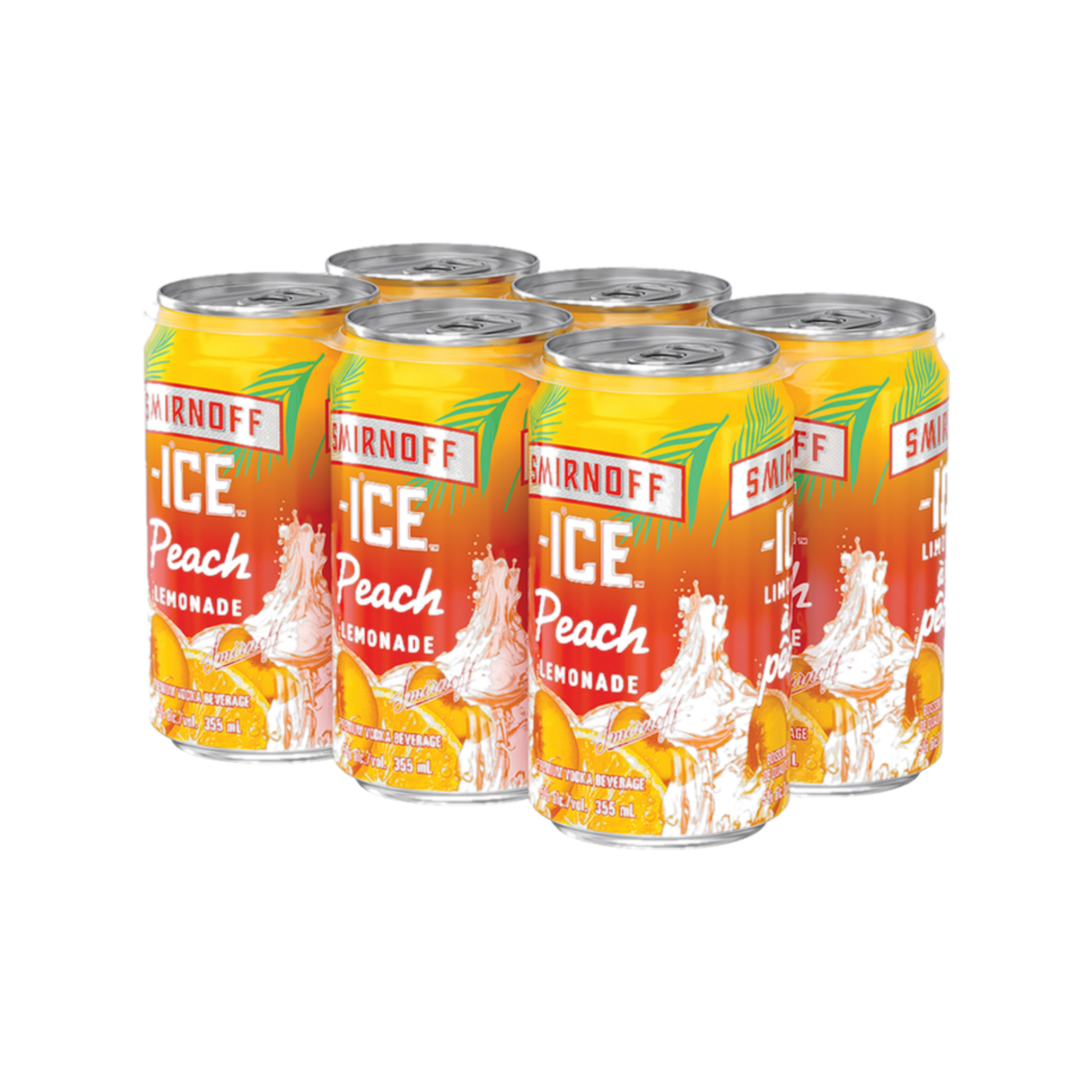 Smirnoff Ice Peach Lemonade Can — Cooler