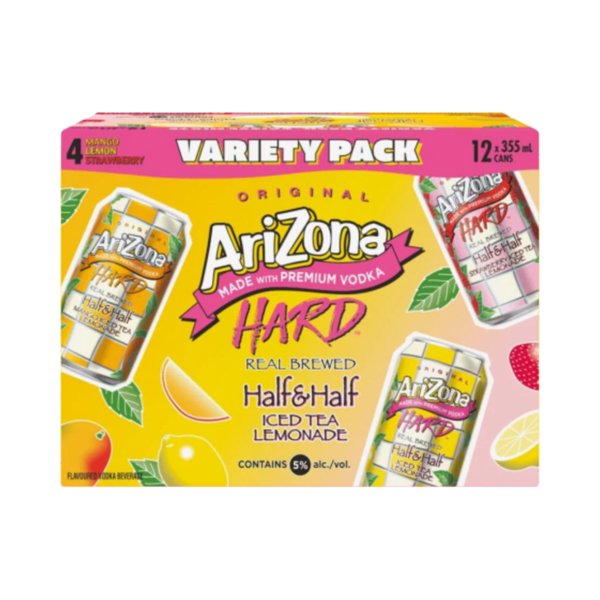 Arizona Hard Half And Half Mixer 12pk — Cooler