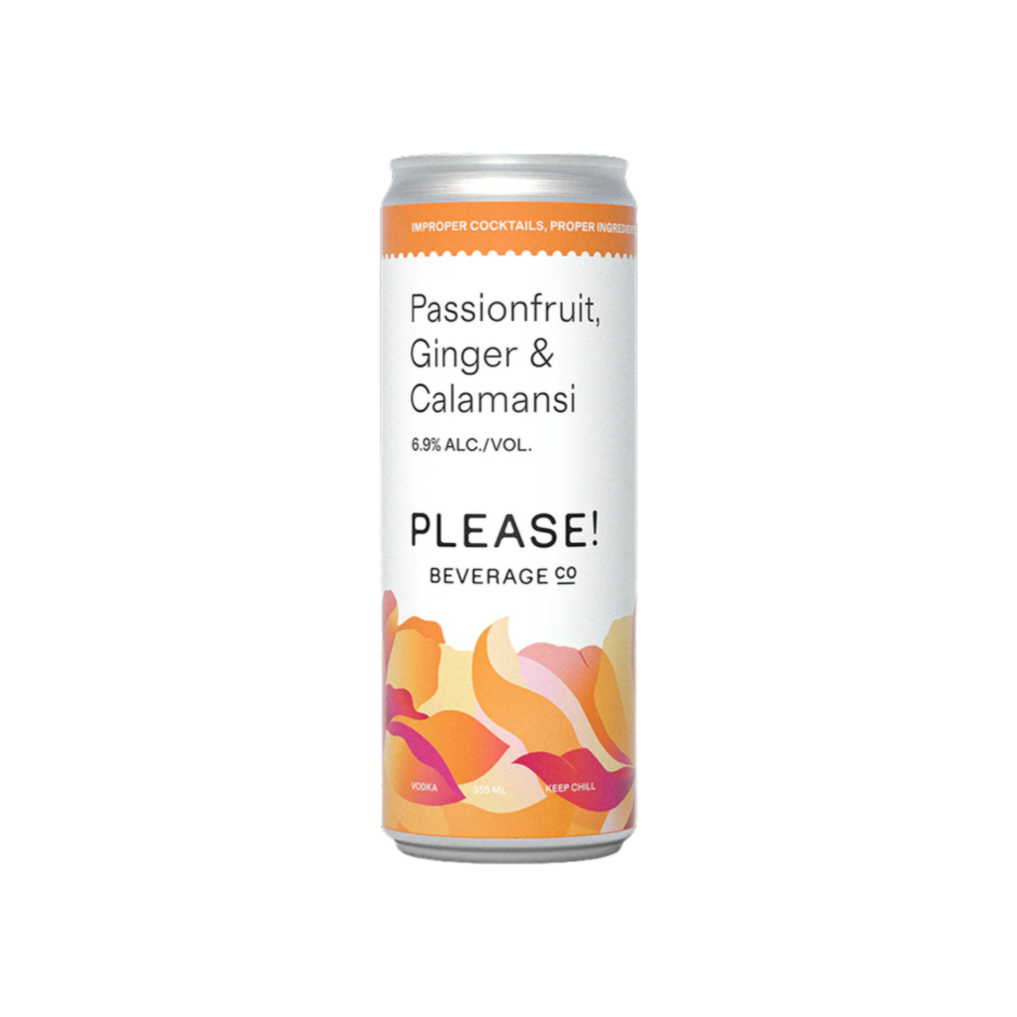 Please Cocktail Passionfruit 355ml — Cooler