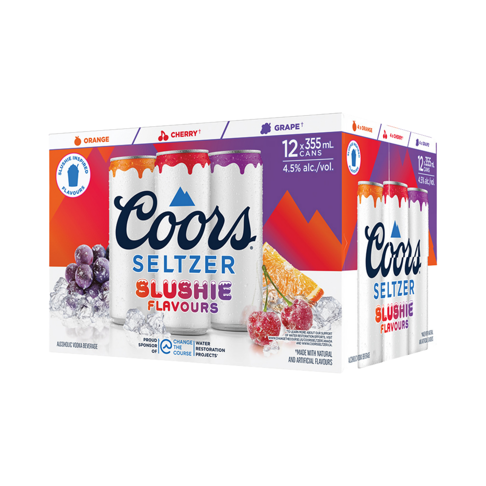 Coors Seltzer Slushie Variety Pack — Cooler