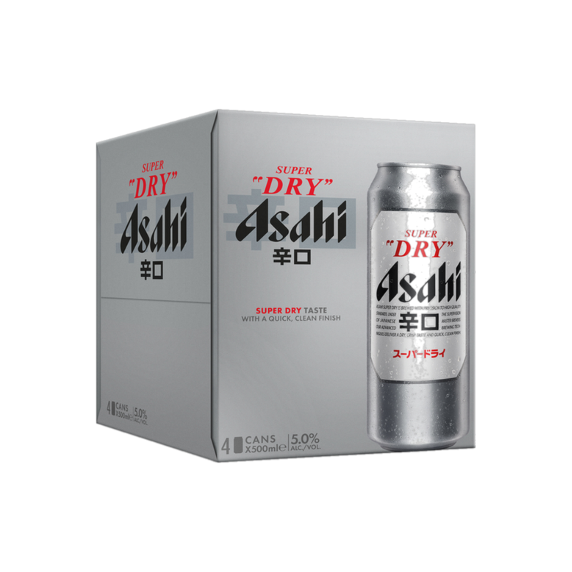 Asahi Super Dry 4Pk Tall Can — Import Beer