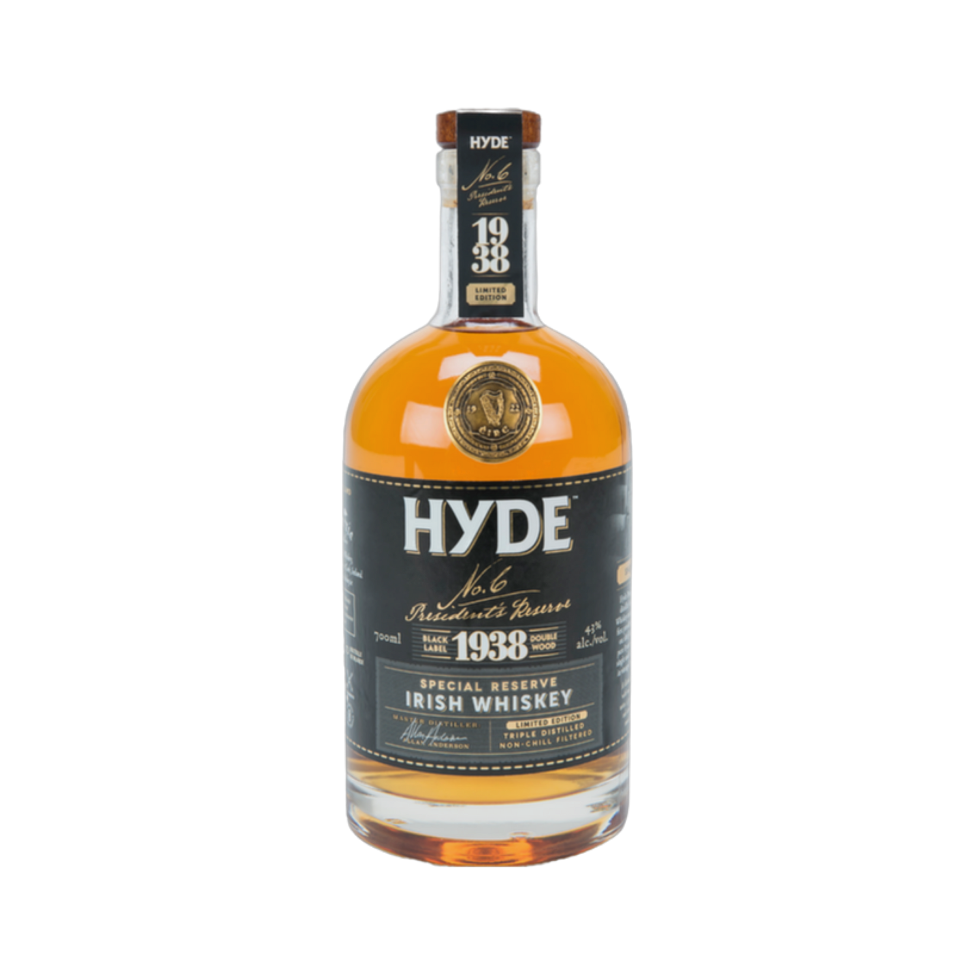 Hyde 1938 Special Rsrv Irish Whiskey