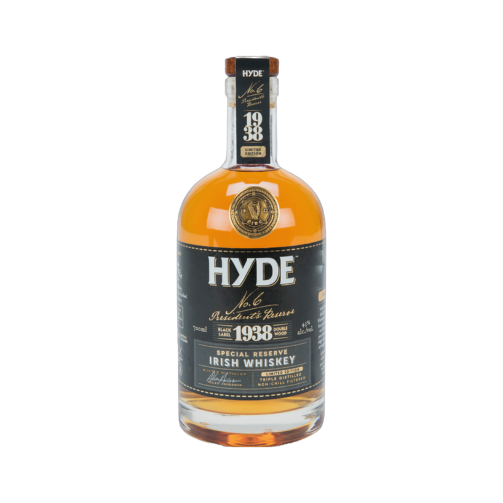 Hyde 1938 Special Rsrv Irish Whiskey