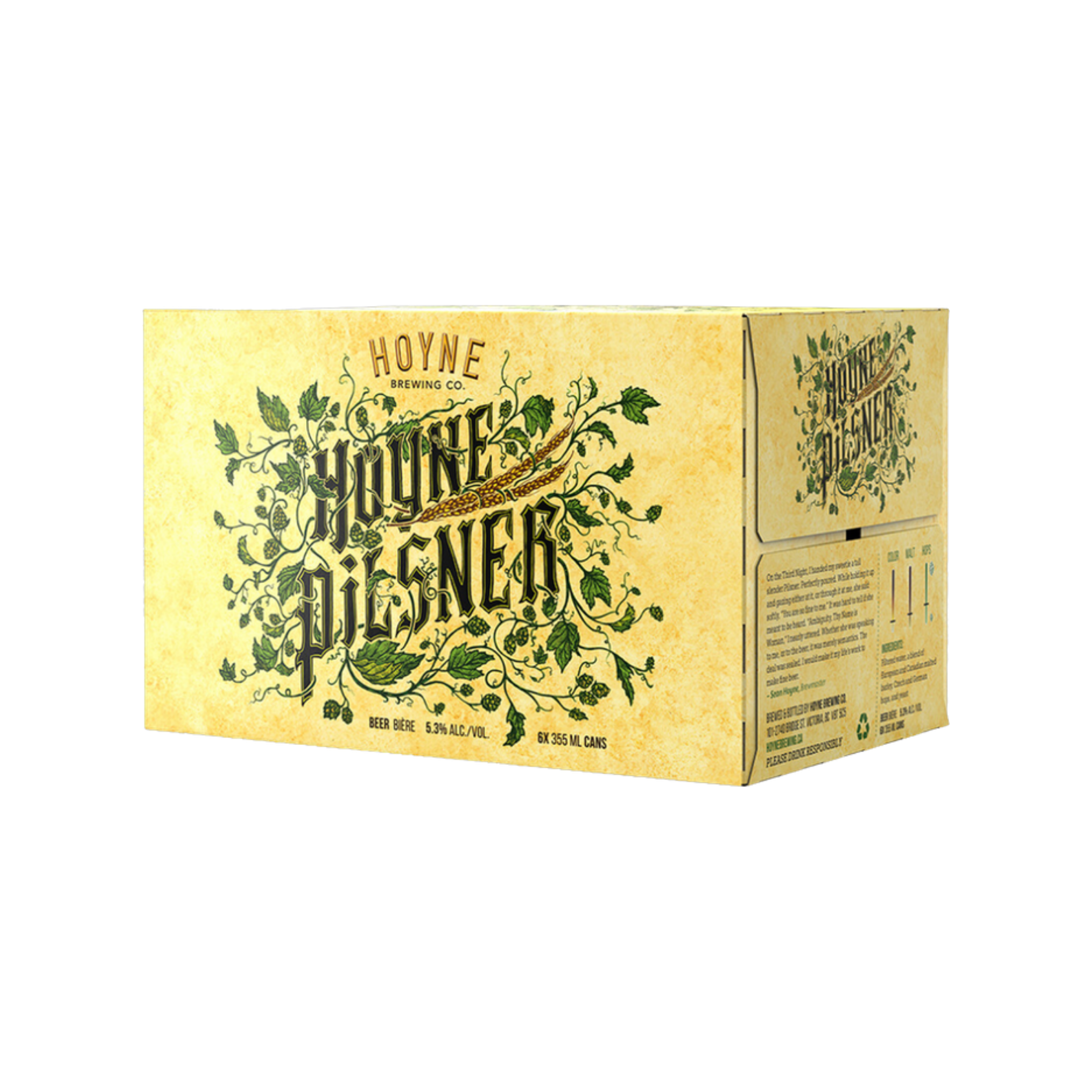 Hoyne Brewing Pilsner — Craft Beer